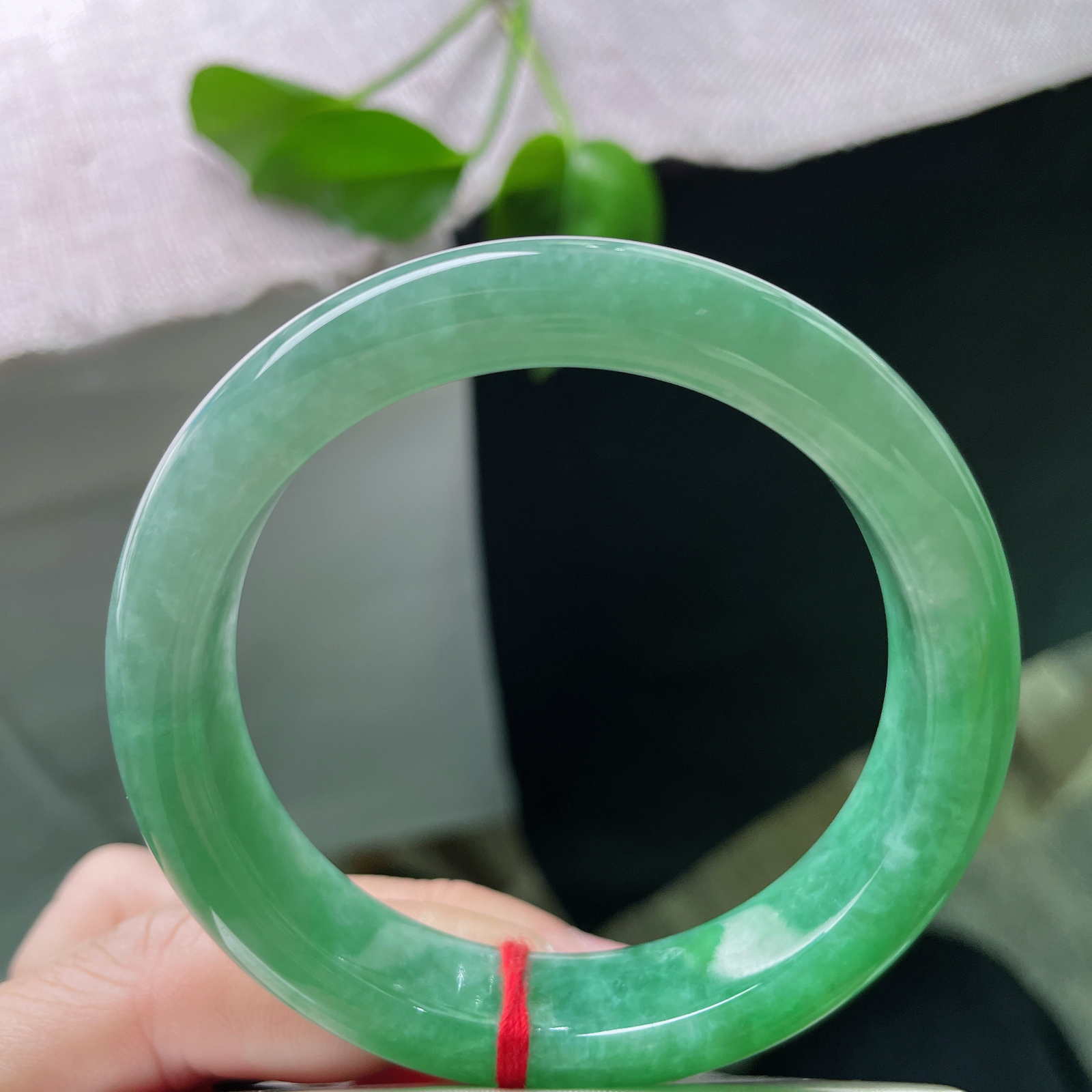 54.1/12.5/8.7，满绿正圈，水润，颜色靓丽，青春，娉婷袅娜