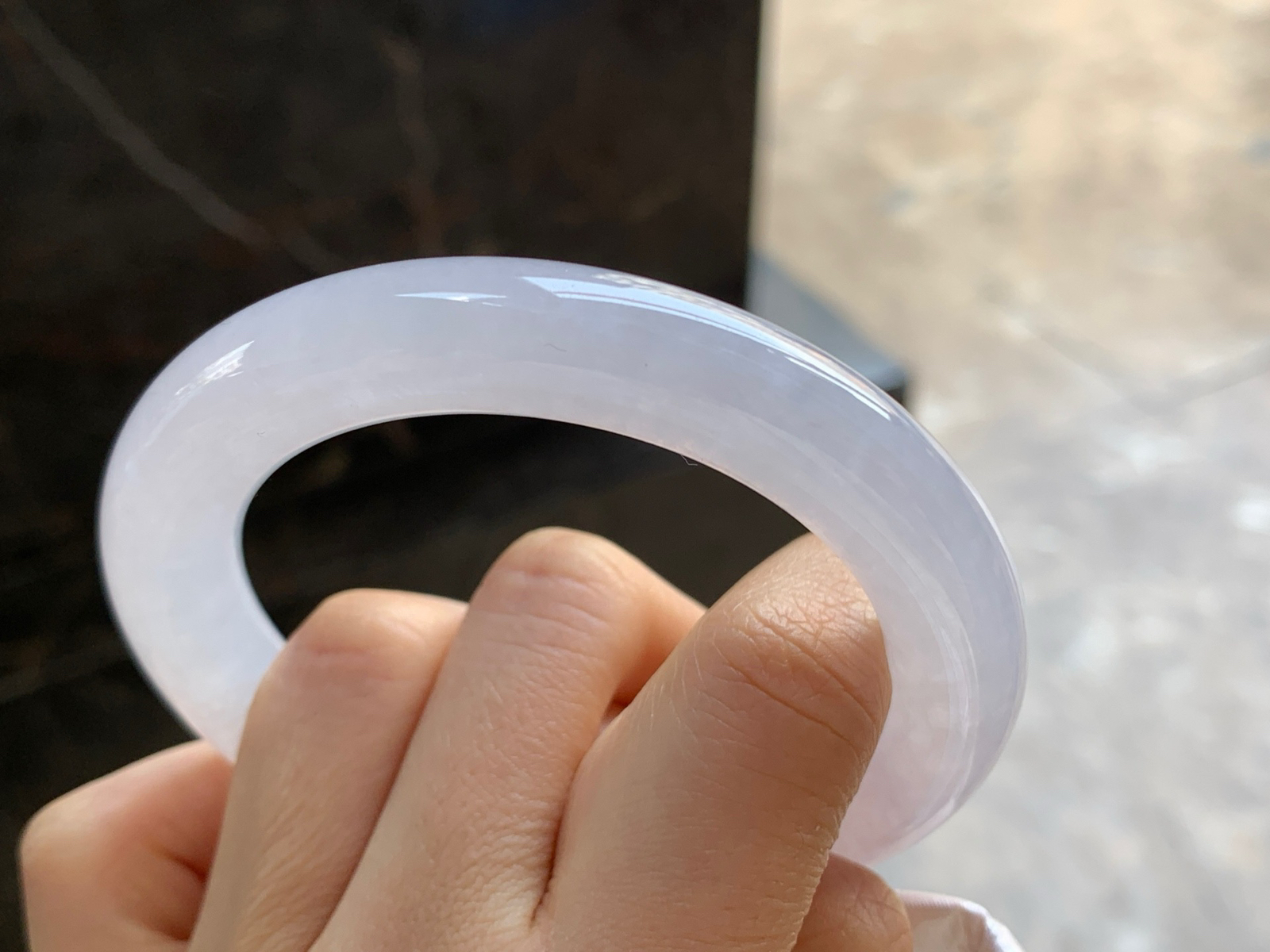 55-11

冰淡紫圆条手镯^_^冰透 清新