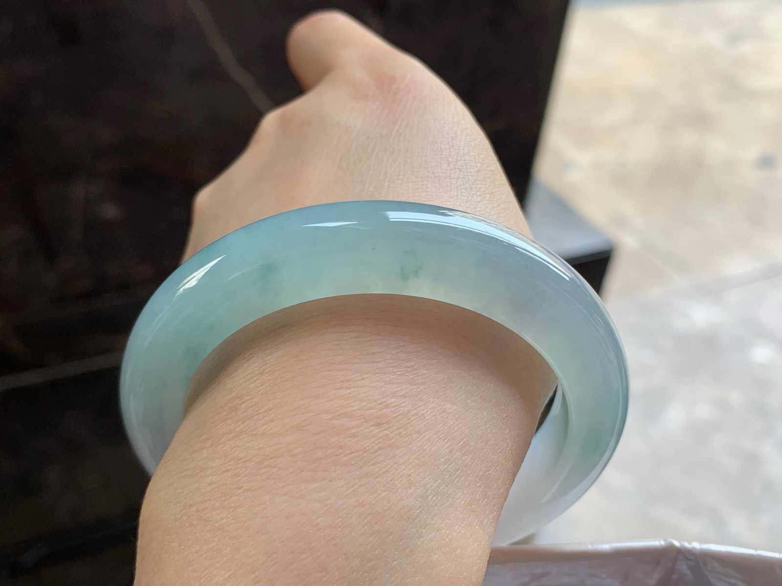 57-11.3-9.6

淡春彩手镯^_^清新 水润