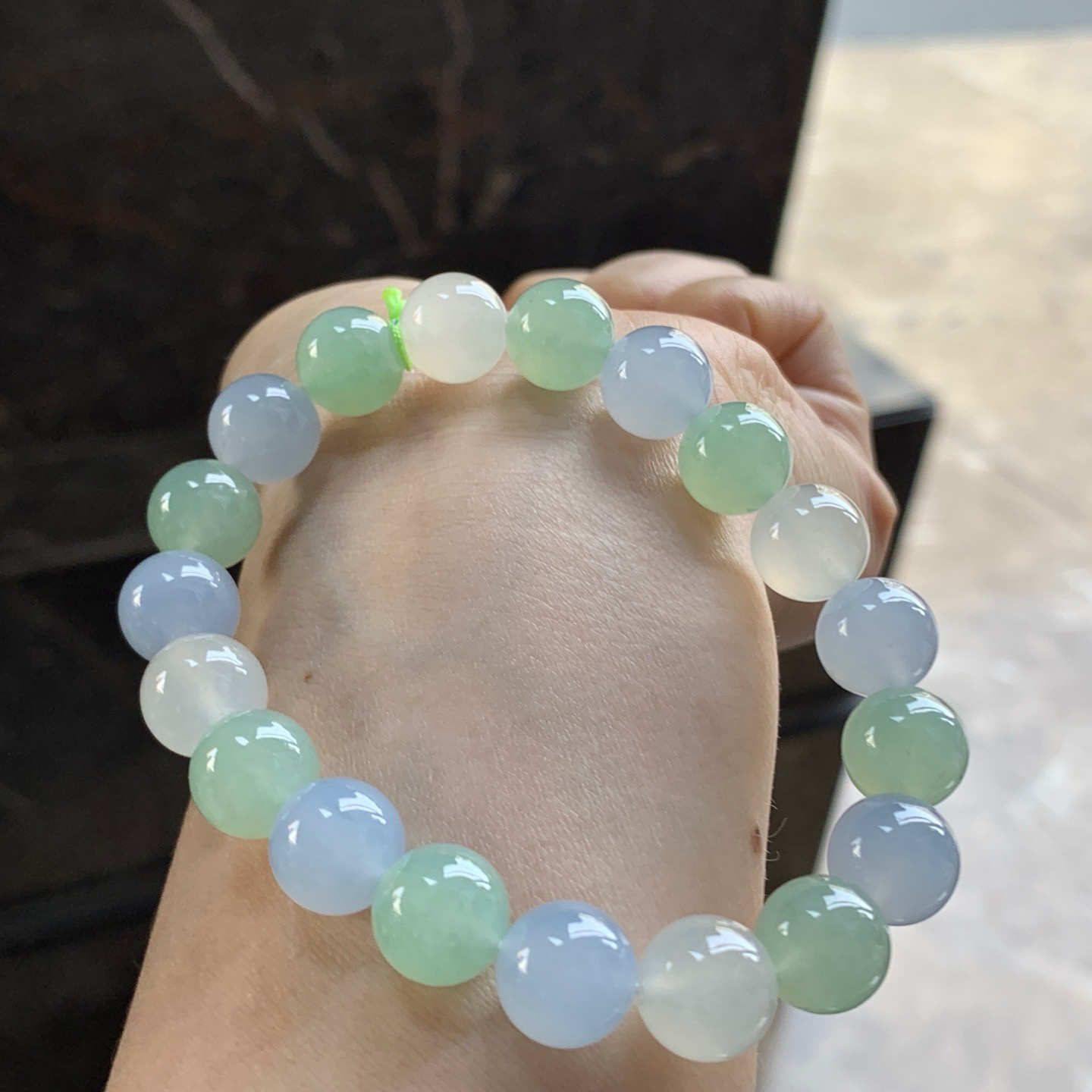 冰晴水手串^_^冰透 清新