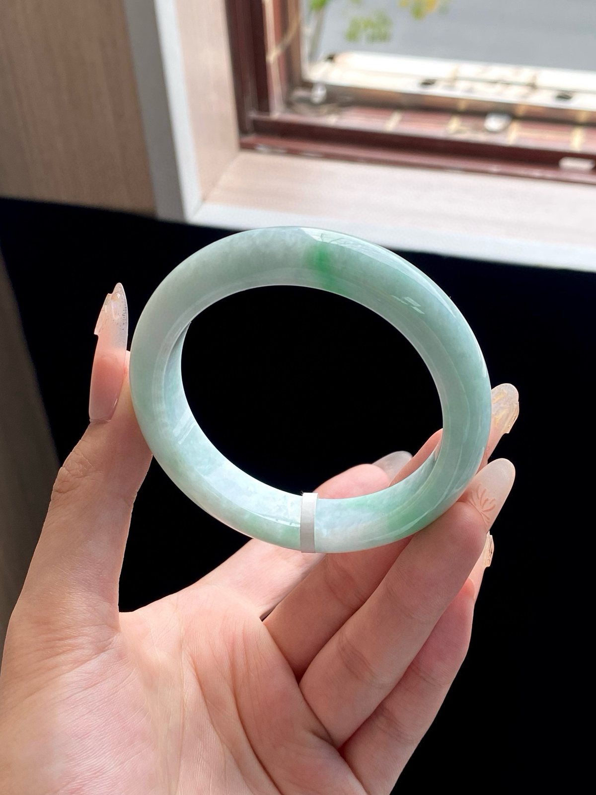 白底青正圈成品（小细纹不扣）

⭕️56.3-12.2-8.8