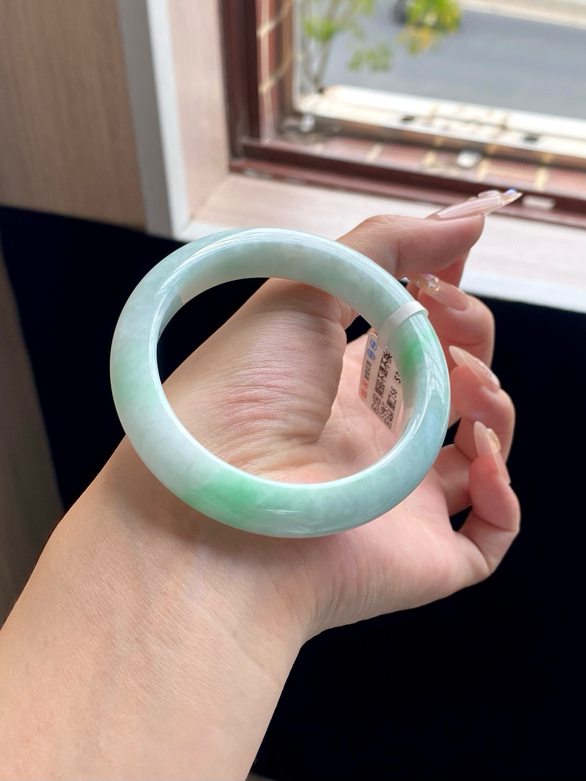 白底青正圈成品（小细纹不扣）

⭕️56.3-12.2-8.8