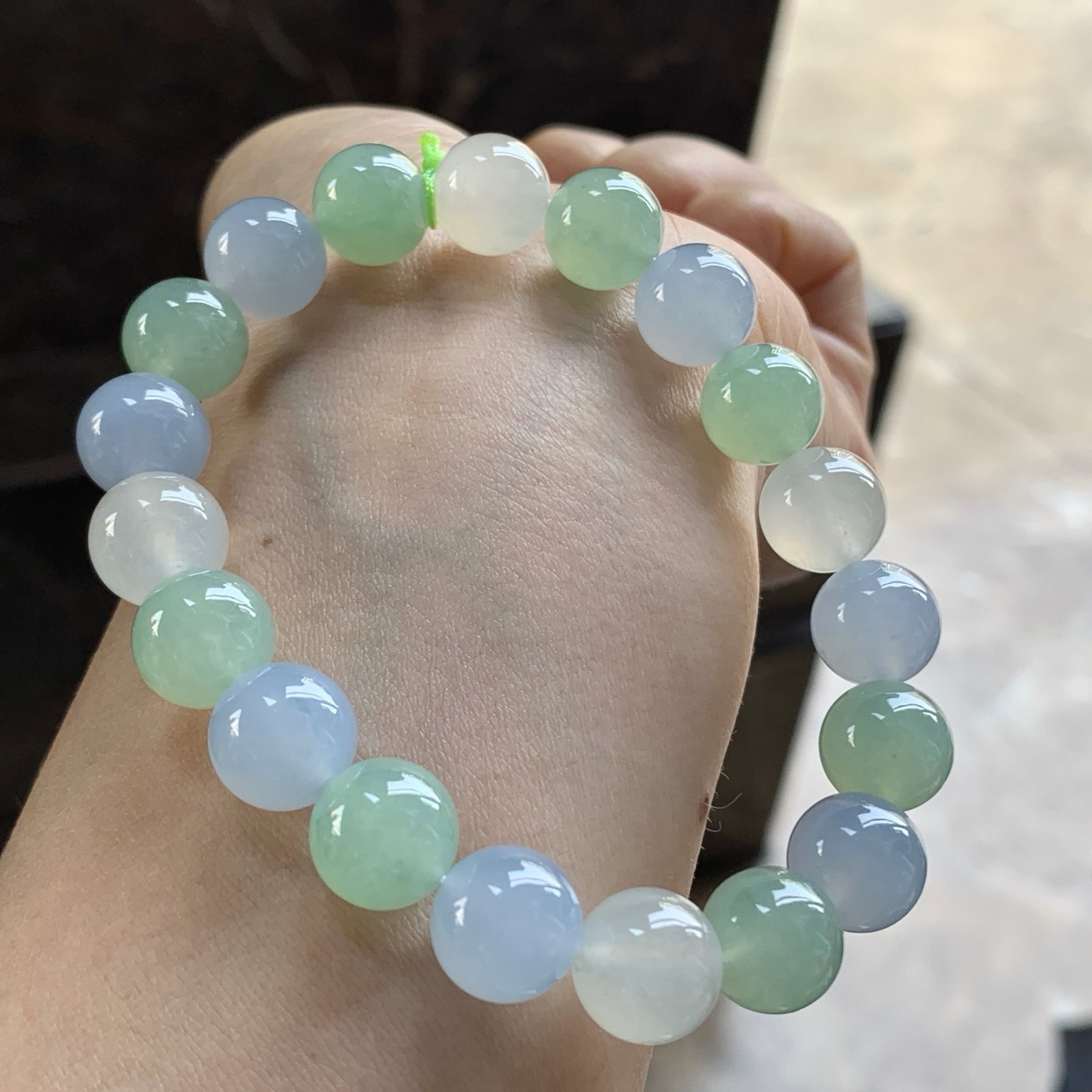 冰晴水手串^_^冰透 清新