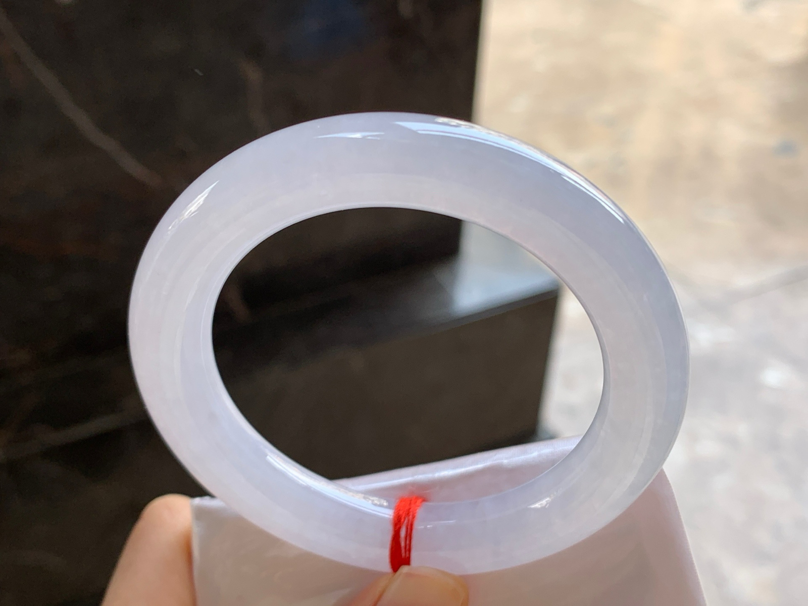 55-11

冰淡紫圆条手镯^_^冰透 清新