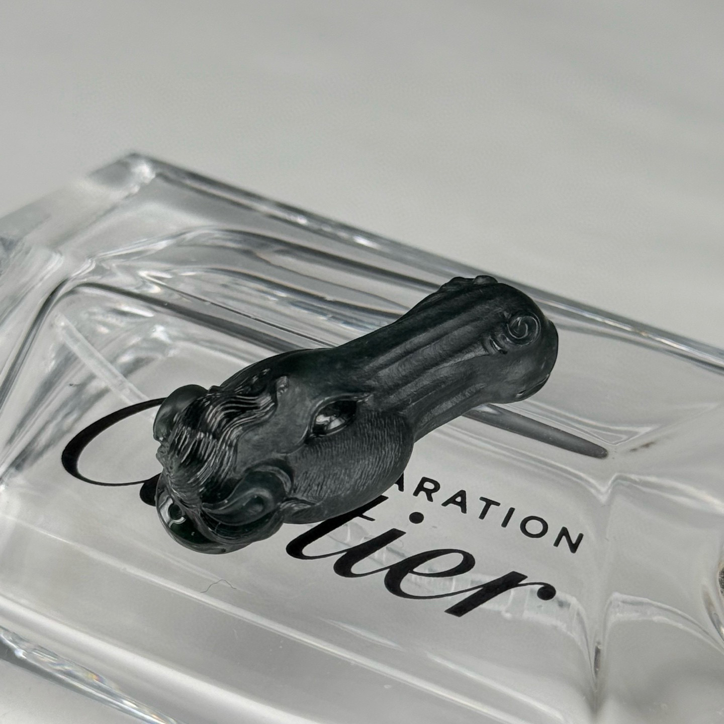 精品墨翠马头吊坠 种好色正 黑度好 油性十足  尺寸38.8