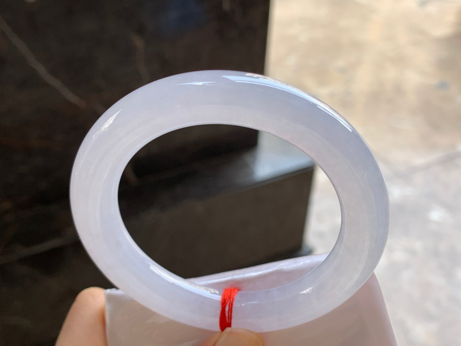 55-11

冰淡紫圆条手镯^_^冰透 清新