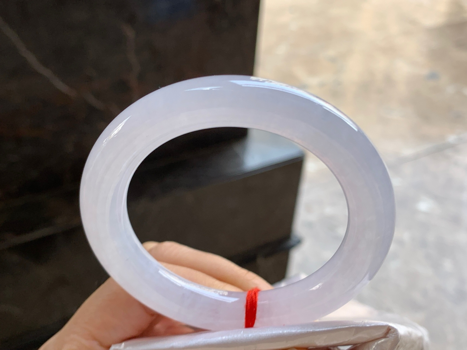 55-11

冰淡紫圆条手镯^_^冰透 清新