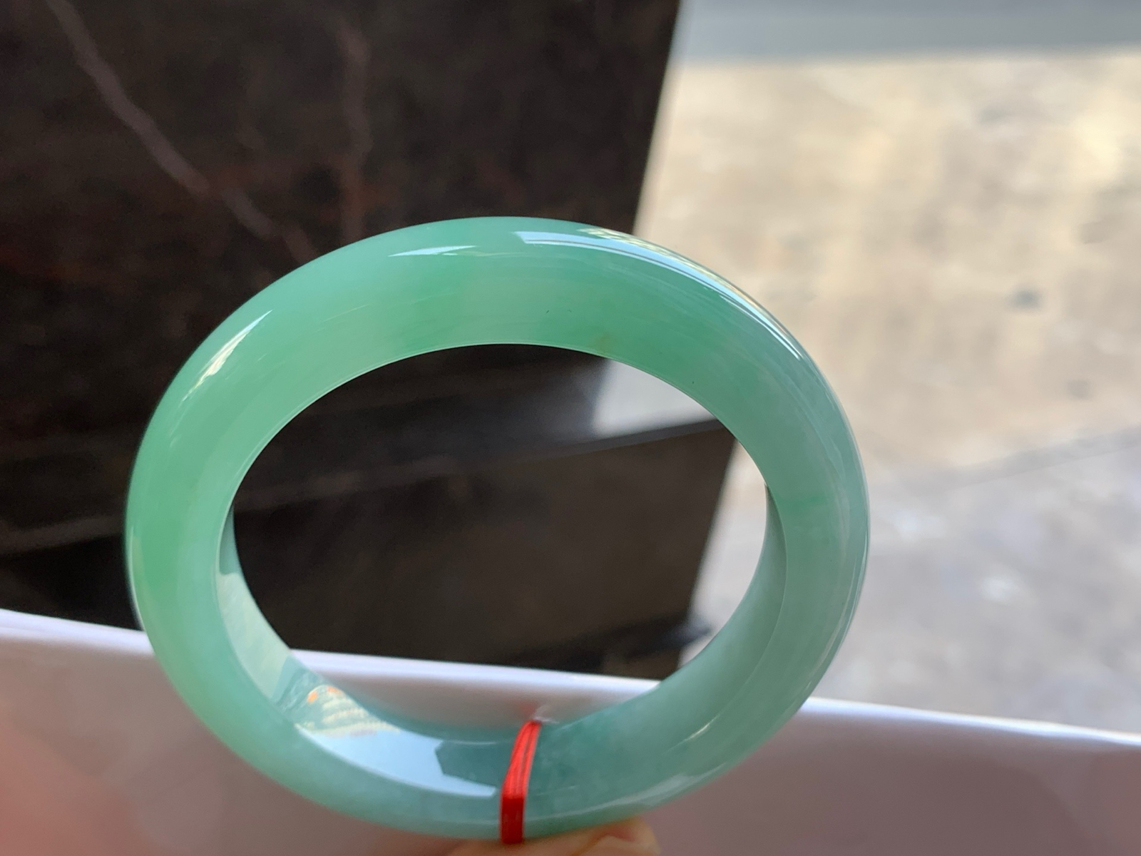 54.5-12.3-9.5

晴绿手镯^_^清新 好看