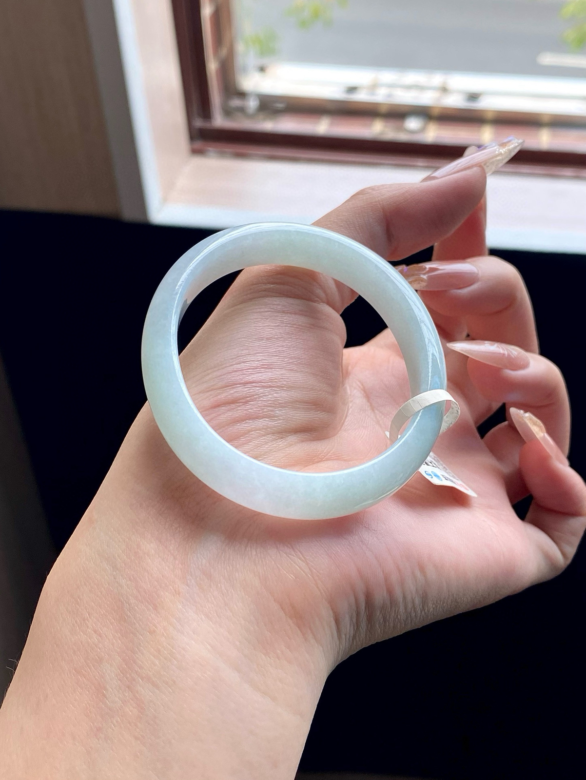 淡晴底白月光贵妃成品（无纹裂）

⭕️53.5-11-6.5-47mm