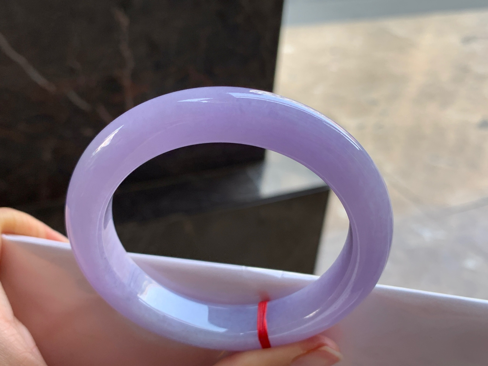 59.5-12.5-10

紫罗兰手镯^_^大圈 鲜艳 玉质温润