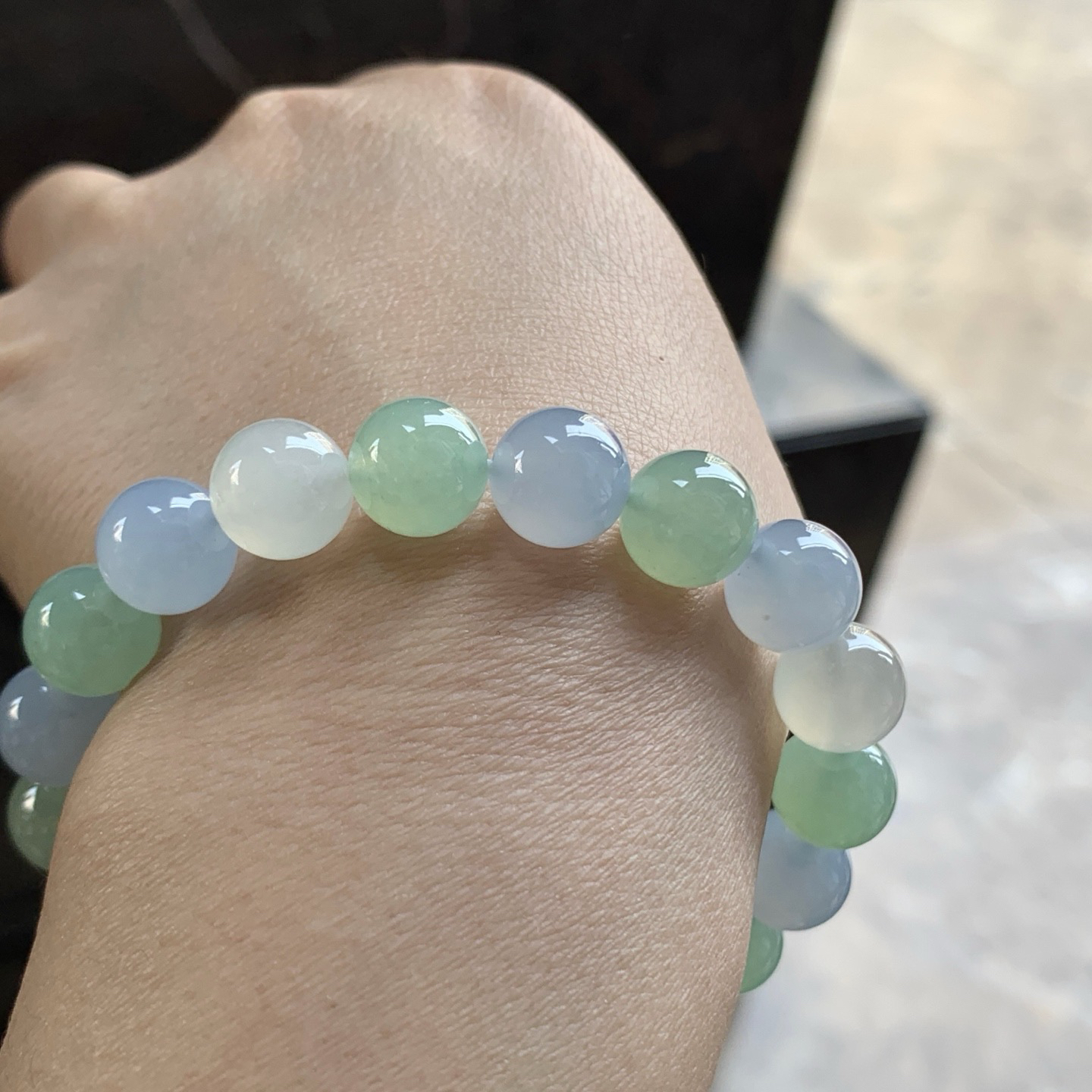 冰晴水手串^_^冰透 清新