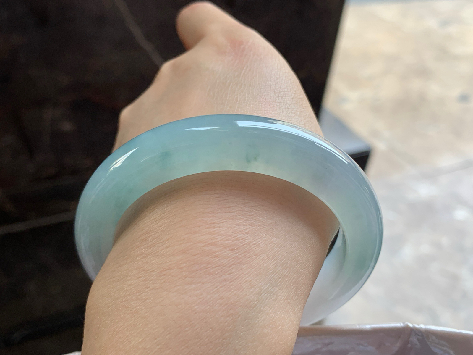 57-11.3-9.6

淡春彩手镯^_^清新 水润