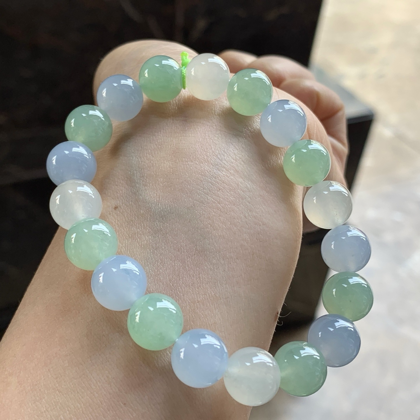 冰晴水手串^_^冰透 清新