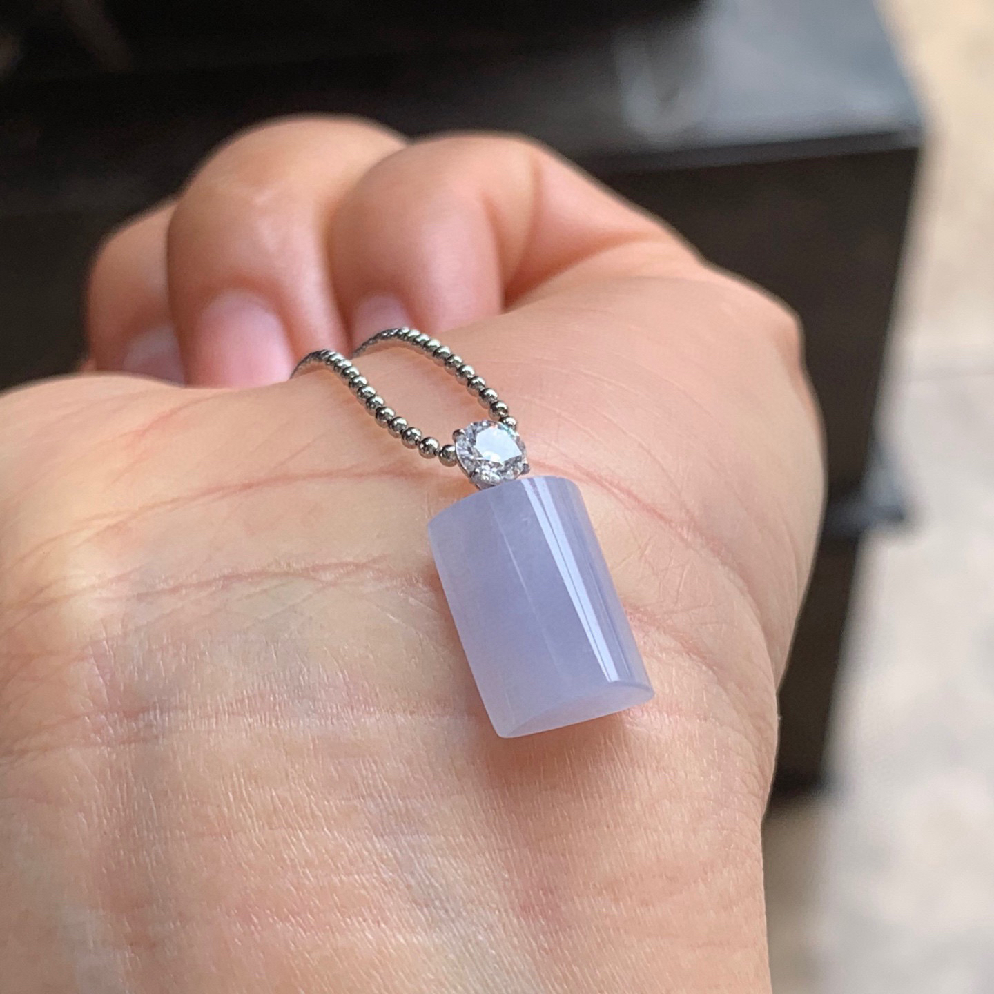 春色无事牌吊坠 小清新 配金扣