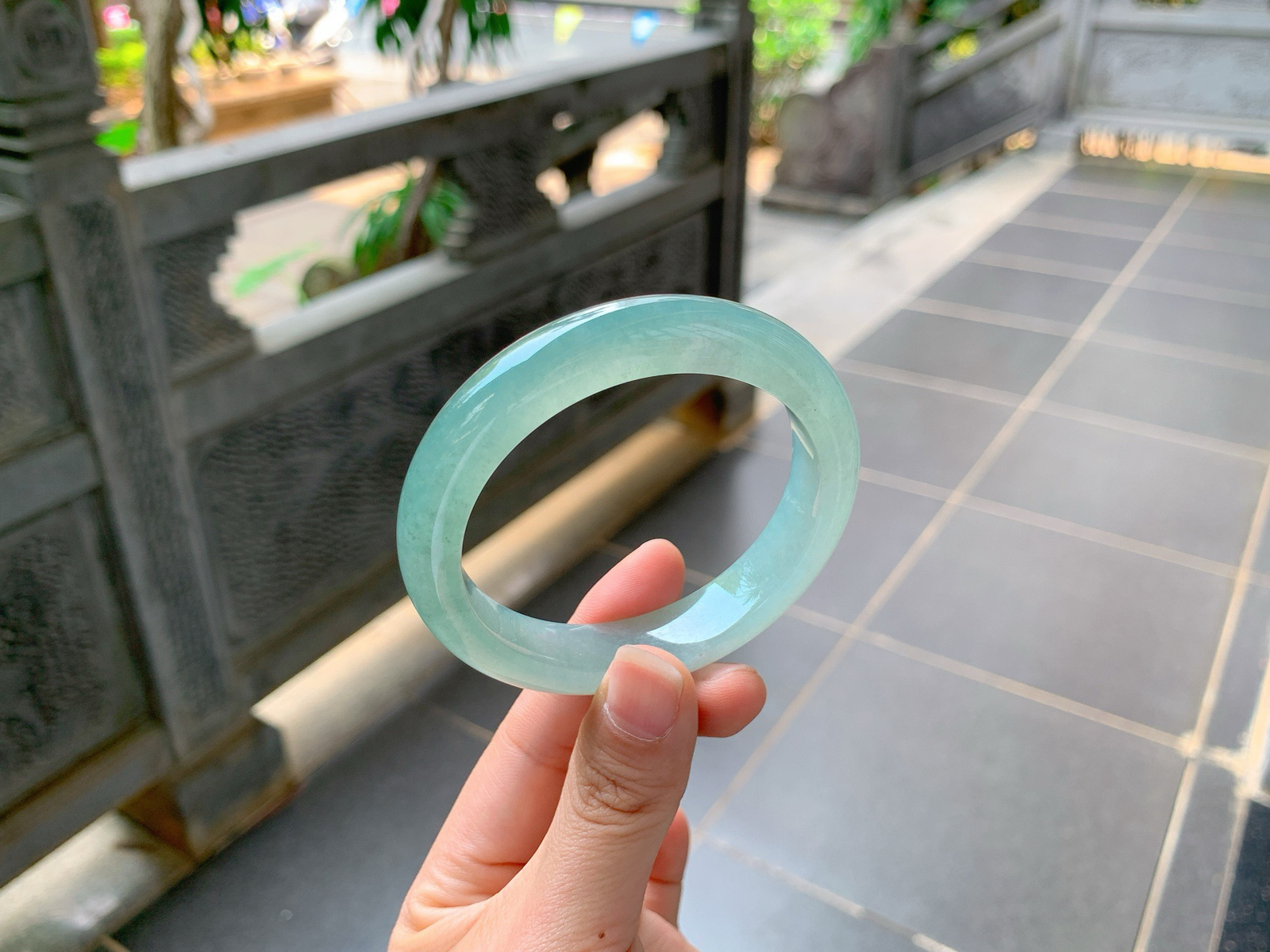 ｜54圈口
湖水绿，半山半水，种好起光