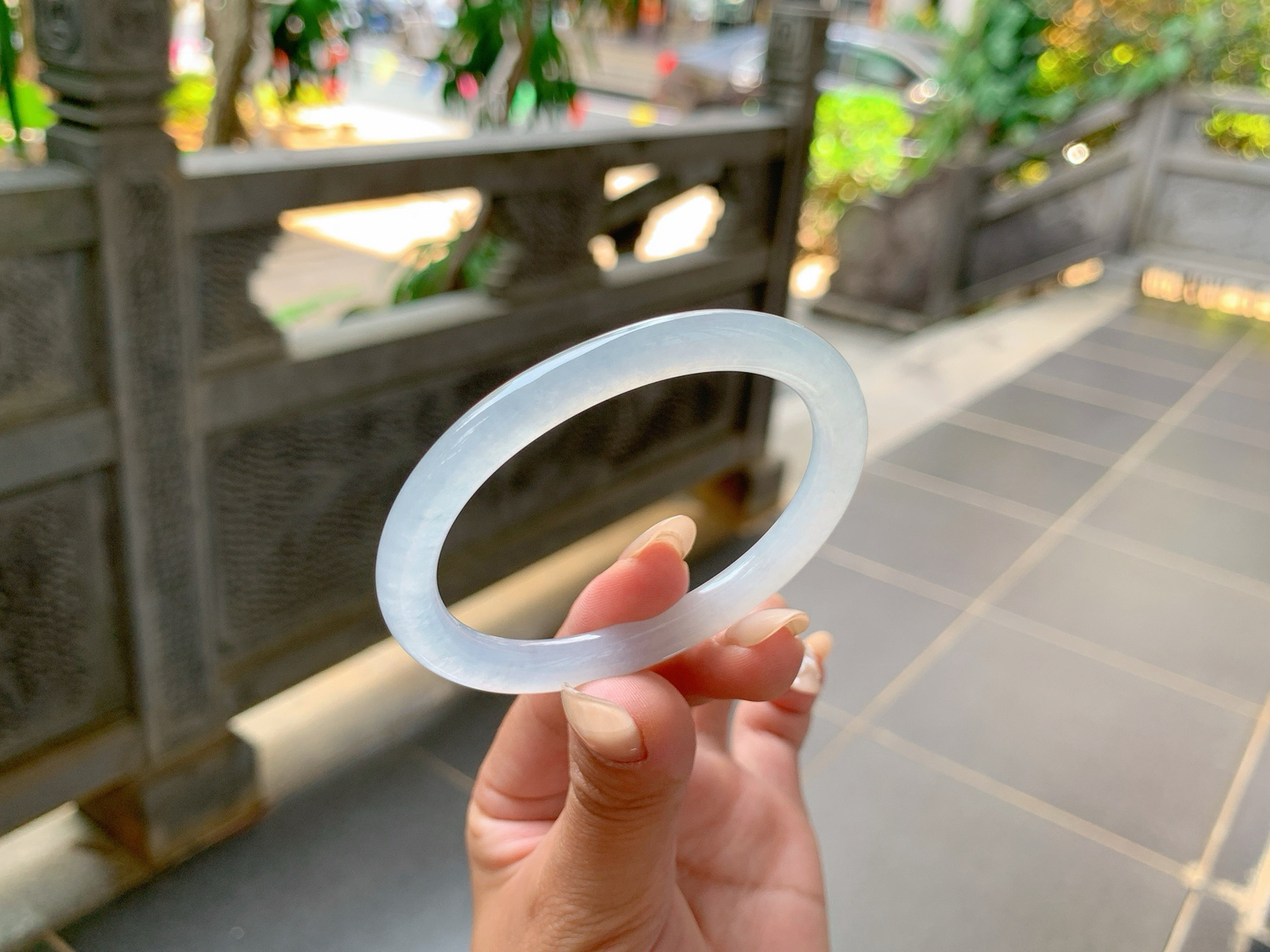 ｜53圈口
白月光冰贵妃福镯，冰清玉洁，素雅