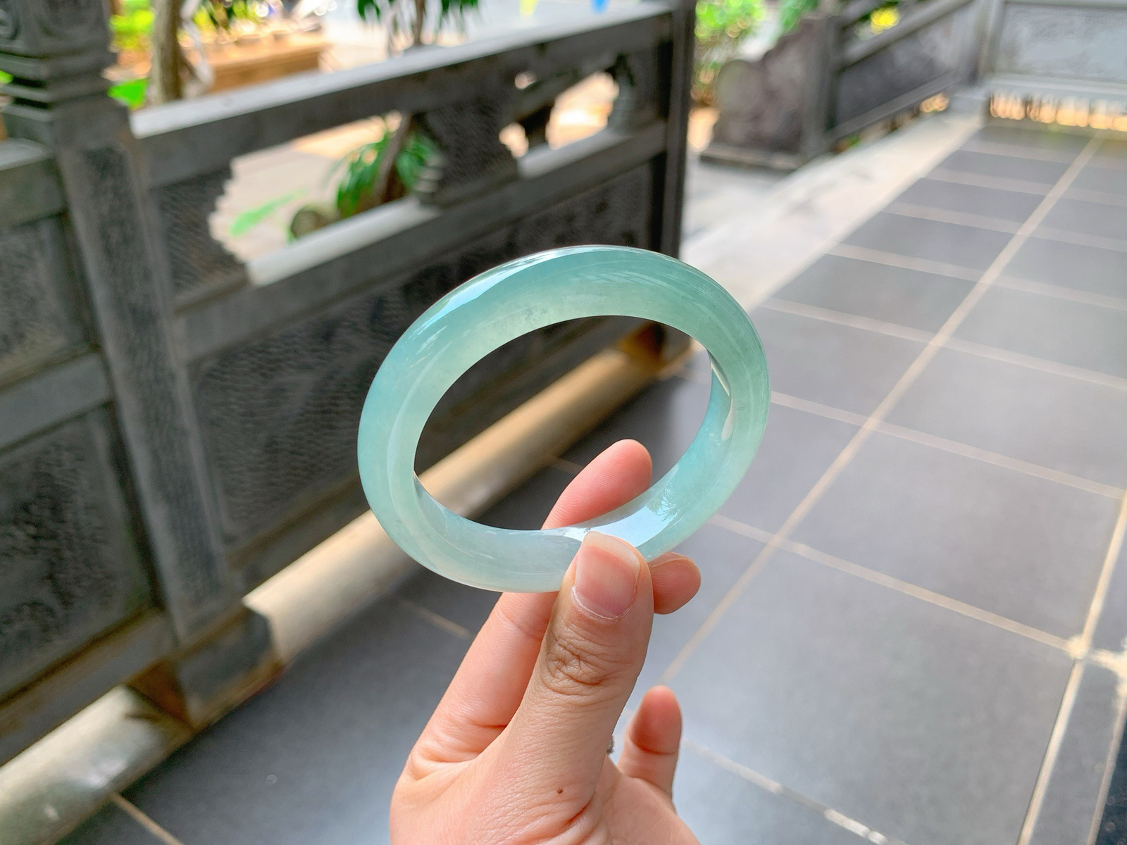 ｜54圈口
湖水绿，半山半水，种好起光