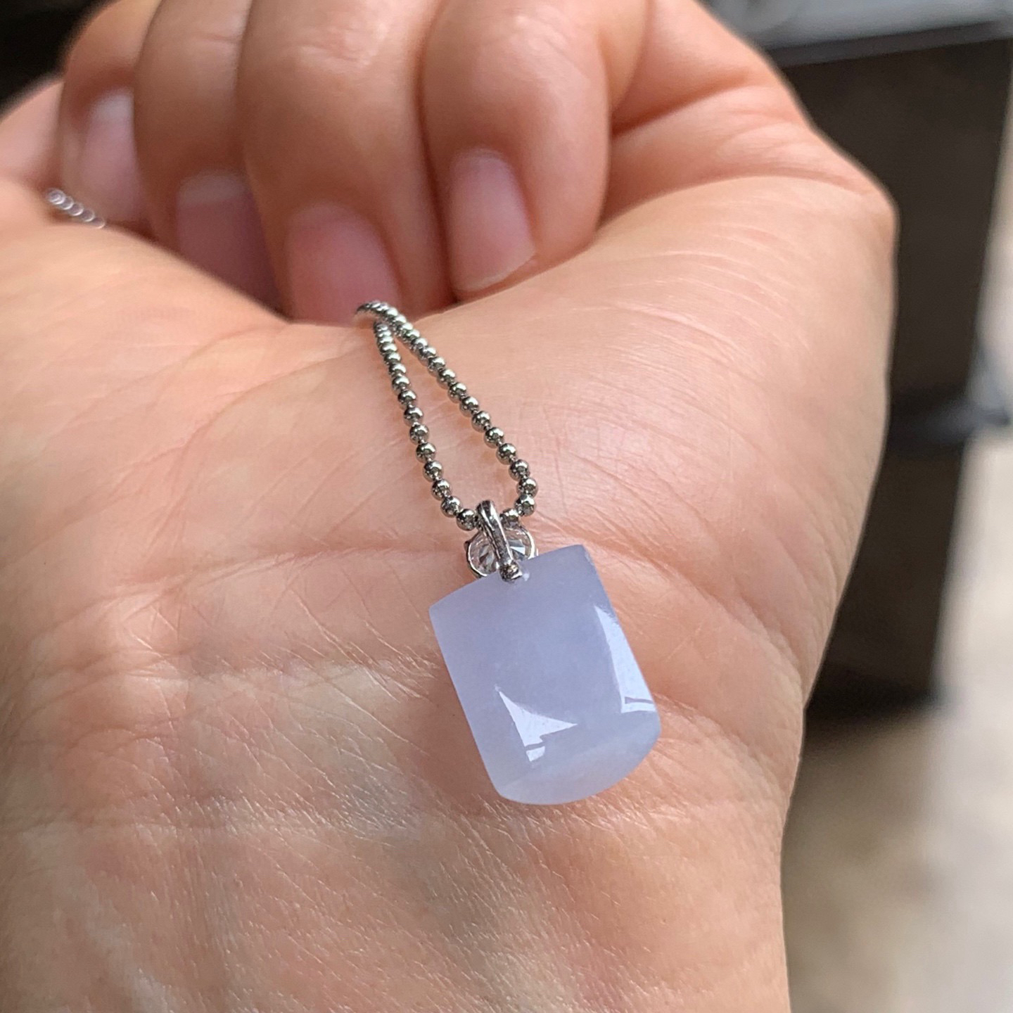 春色无事牌吊坠 小清新 配金扣