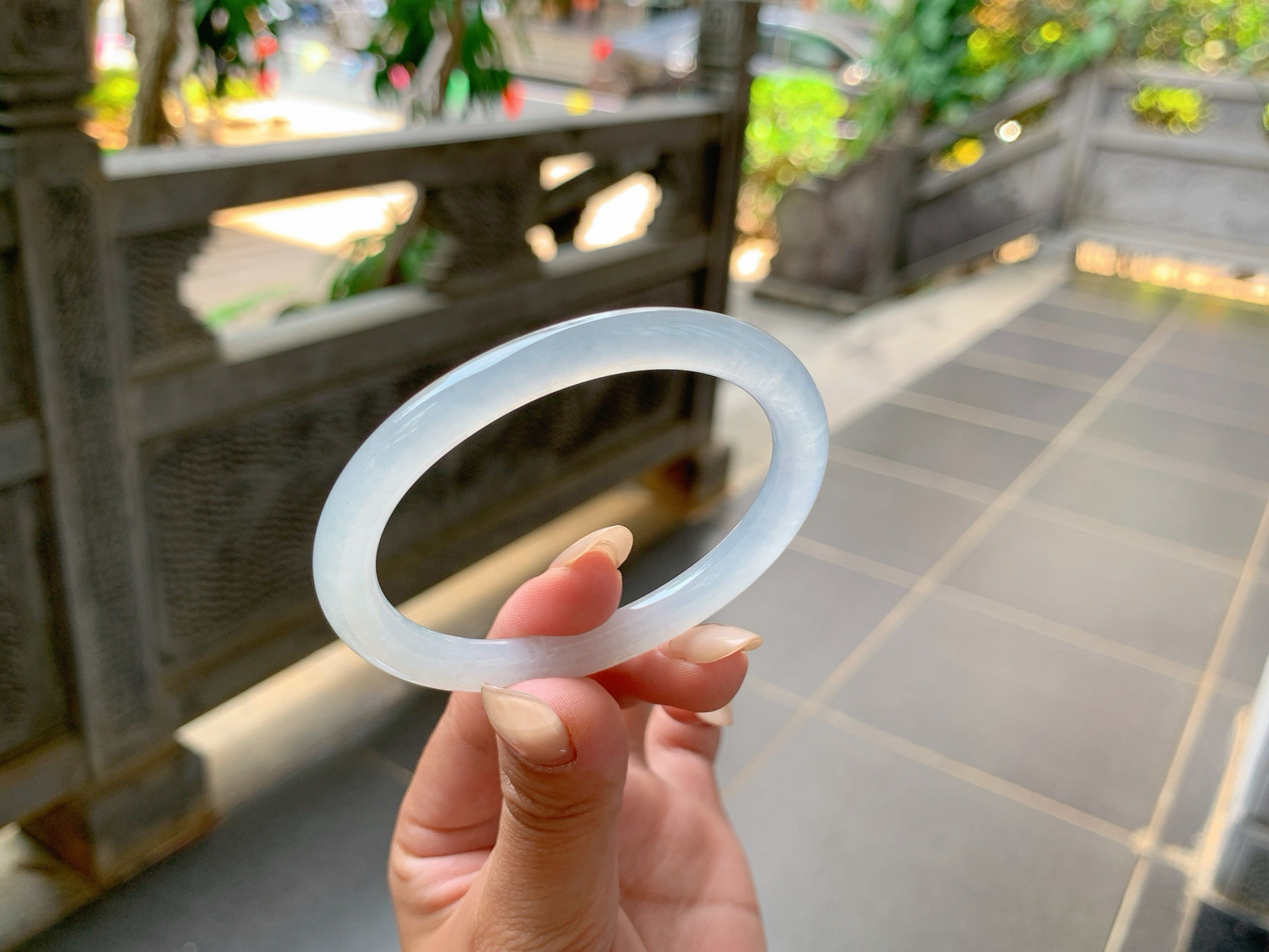 ｜53圈口
白月光冰贵妃福镯，冰清玉洁，素雅