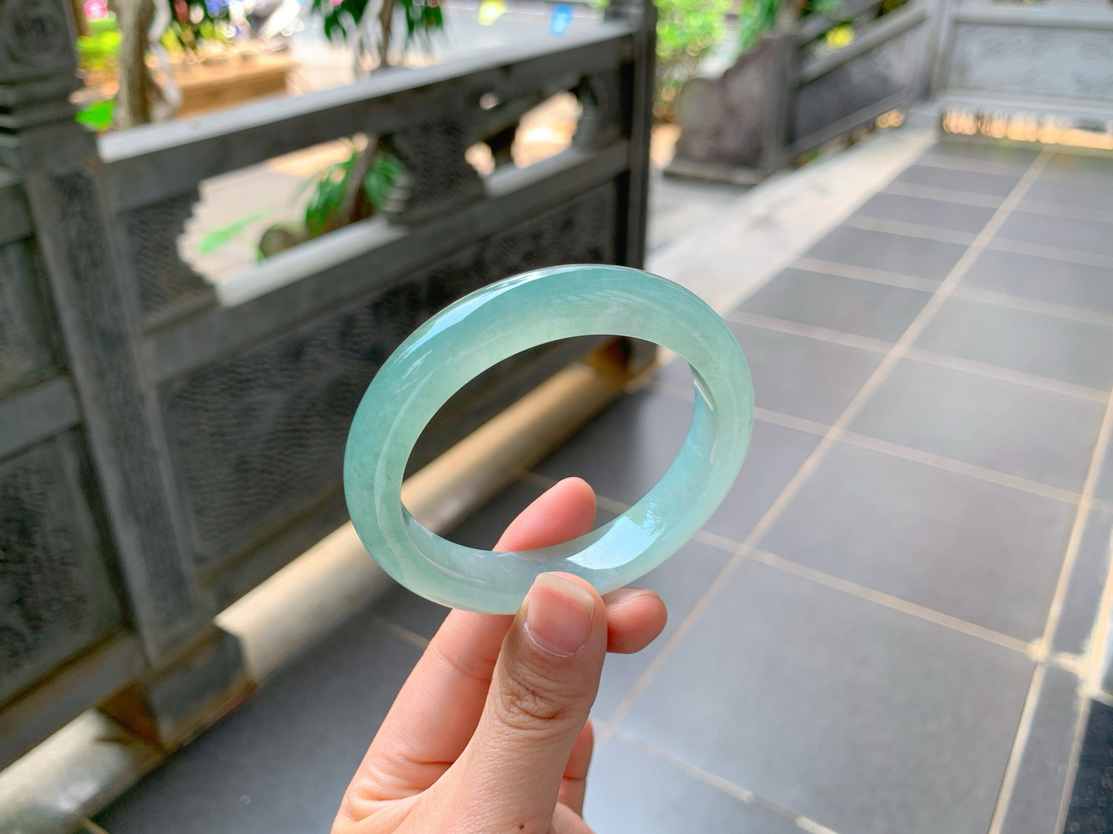 ｜54圈口
湖水绿，半山半水，种好起光