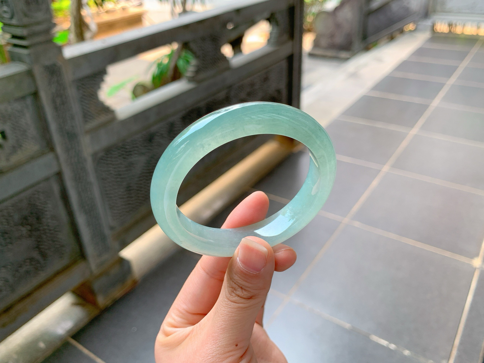 ｜54圈口
湖水绿，半山半水，种好起光