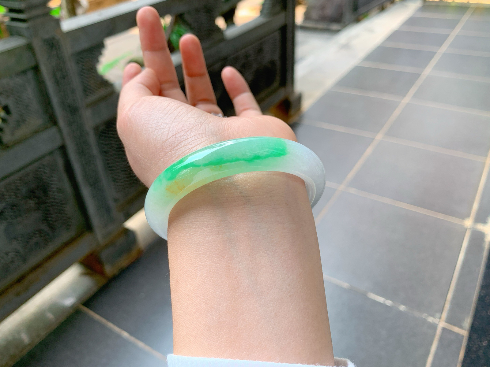 🧃｜56圈口
黄加绿、这个颜色好跳跃，孤品可遇不可求这个色系，同频的姐妹来来来