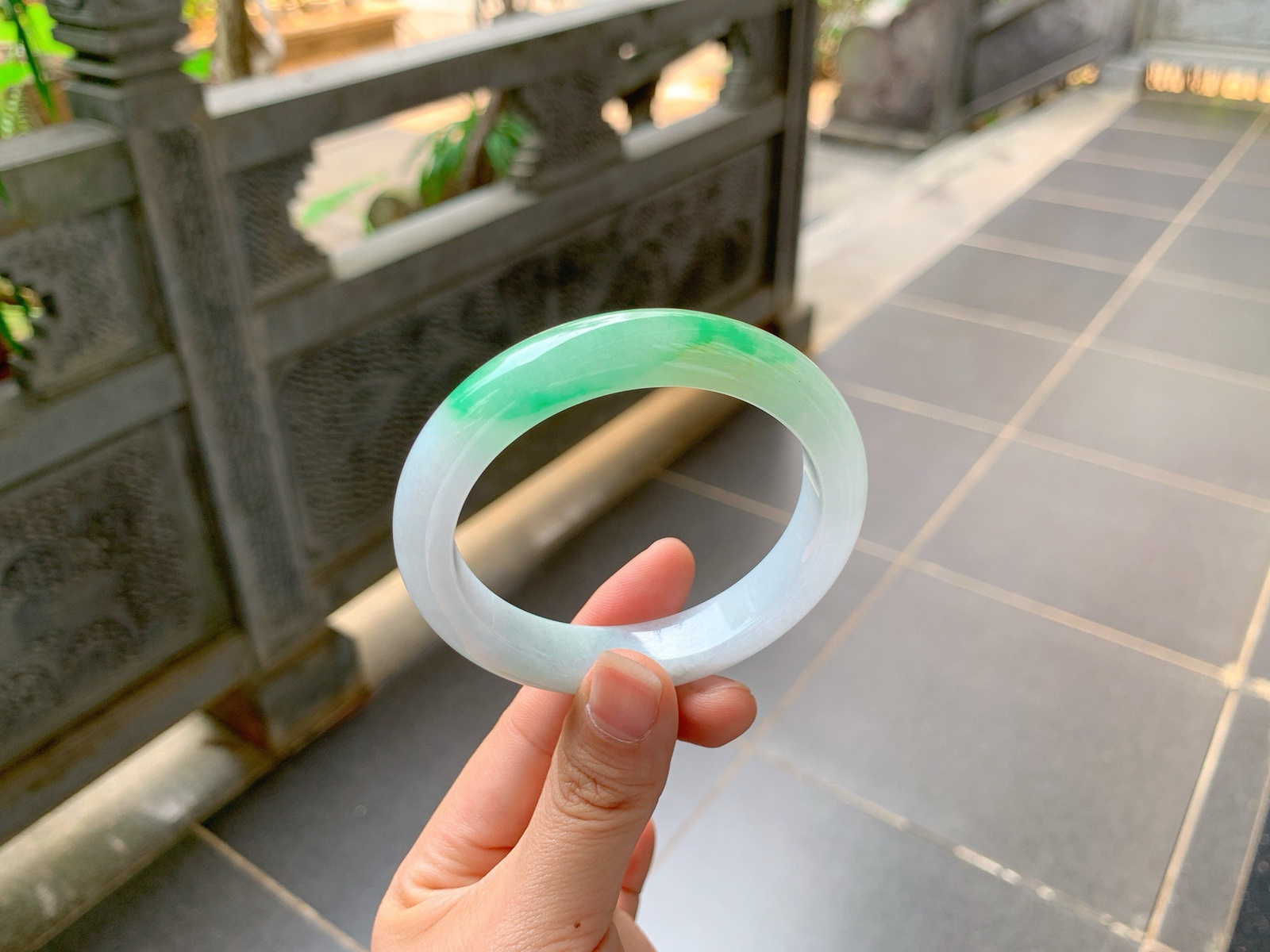 🧃｜56圈口
黄加绿、这个颜色好跳跃，孤品可遇不可求这个色系，同频的姐妹来来来