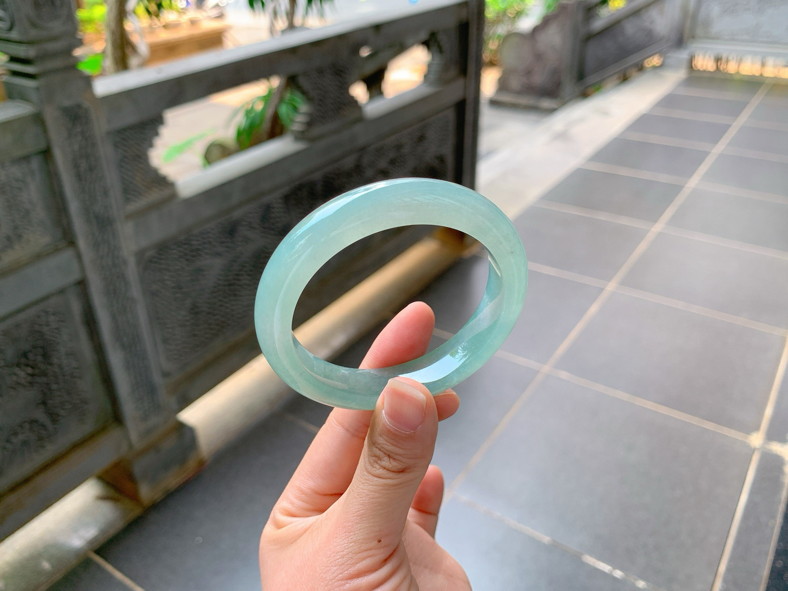 ｜54圈口
湖水绿，半山半水，种好起光