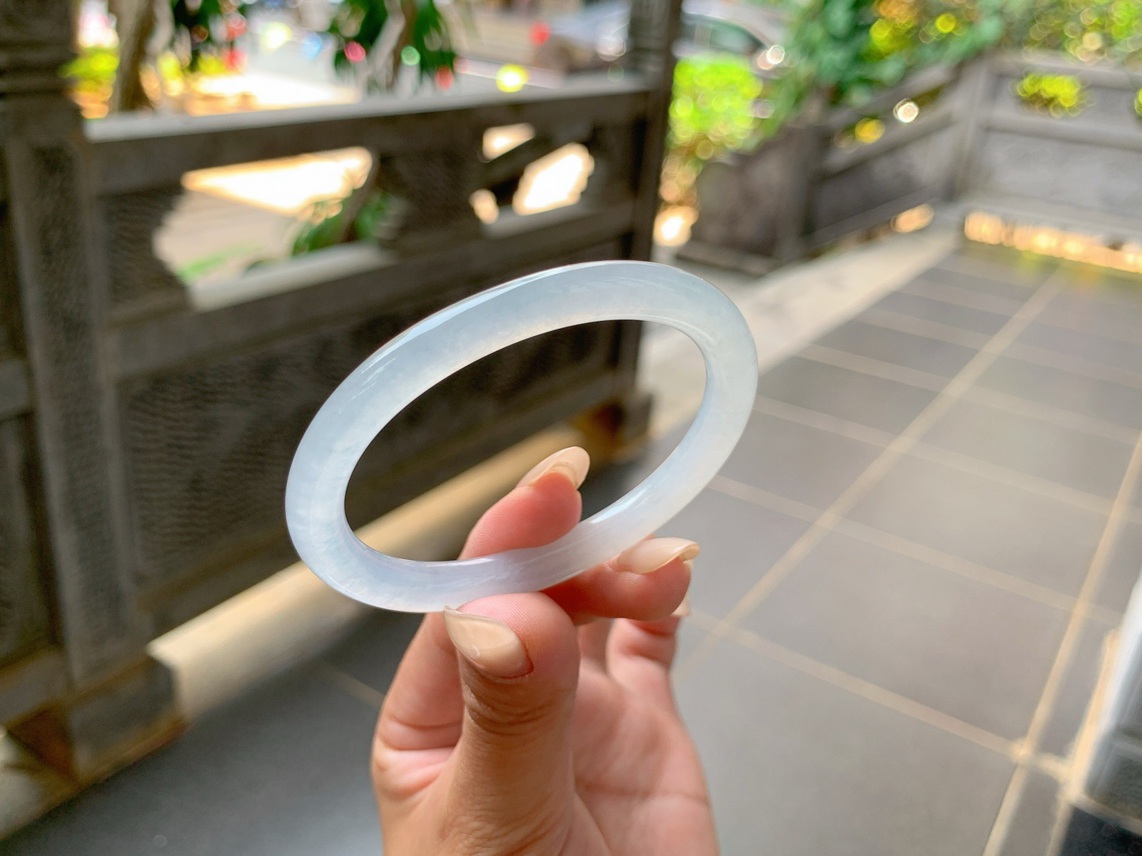 ｜53圈口
白月光冰贵妃福镯，冰清玉洁，素雅