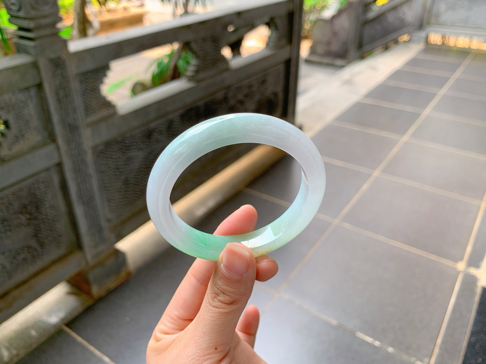 🧃｜56圈口
黄加绿、这个颜色好跳跃，孤品可遇不可求这个色系，同频的姐妹来来来