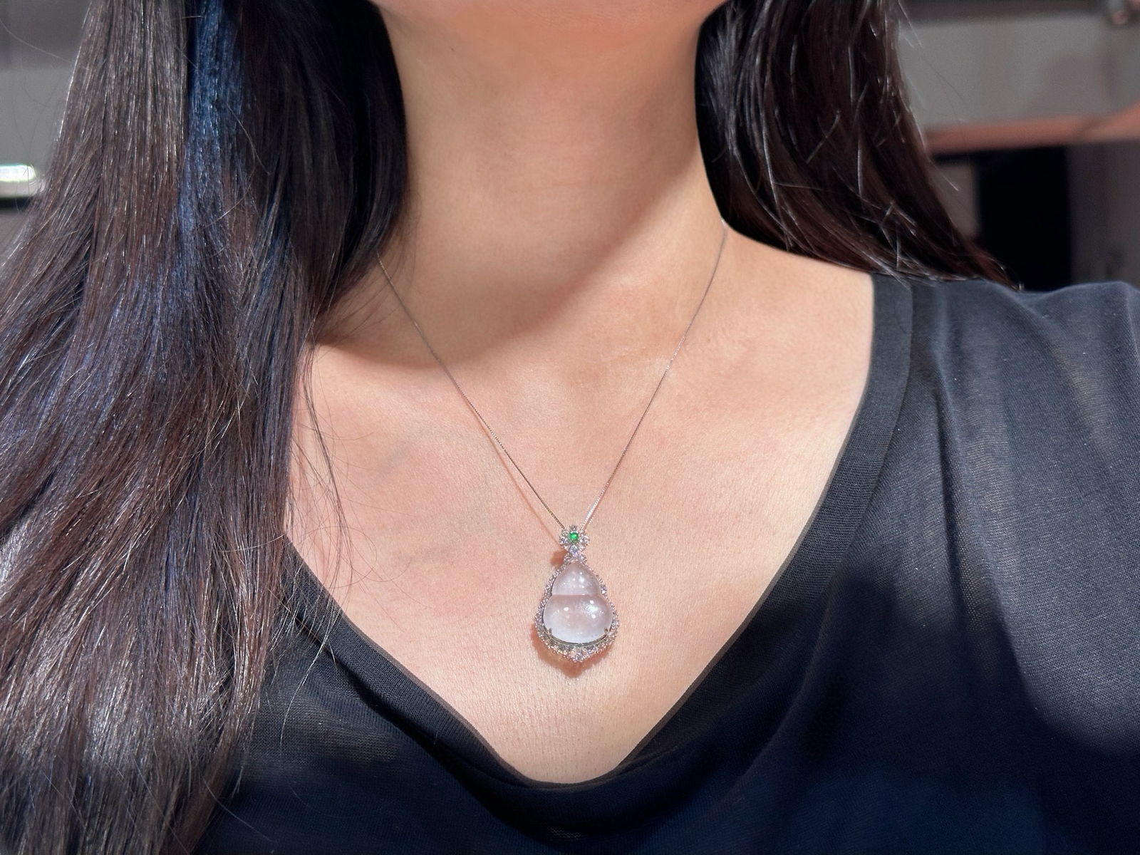 🤍雪花棉·葫芦

木纳雪花，透润饱满，经典耐看