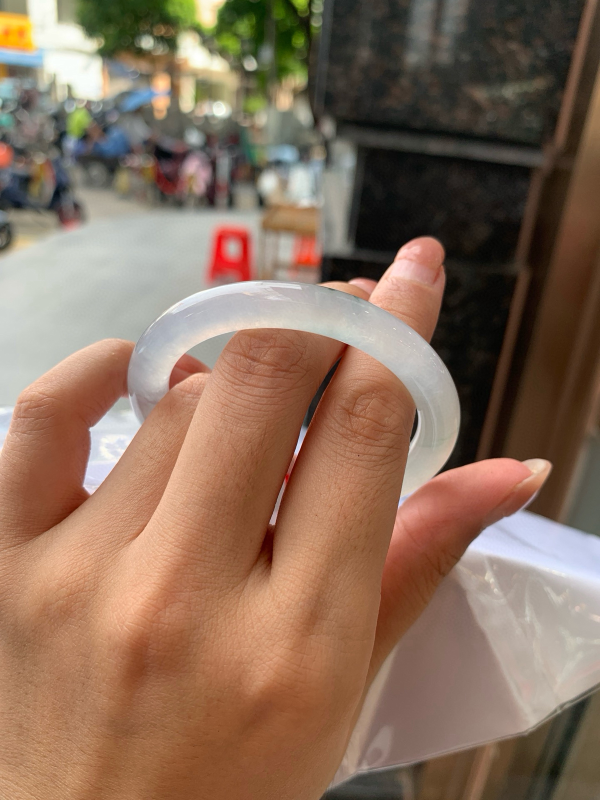 绿花圆条，种水很好
51-7.7-8.1