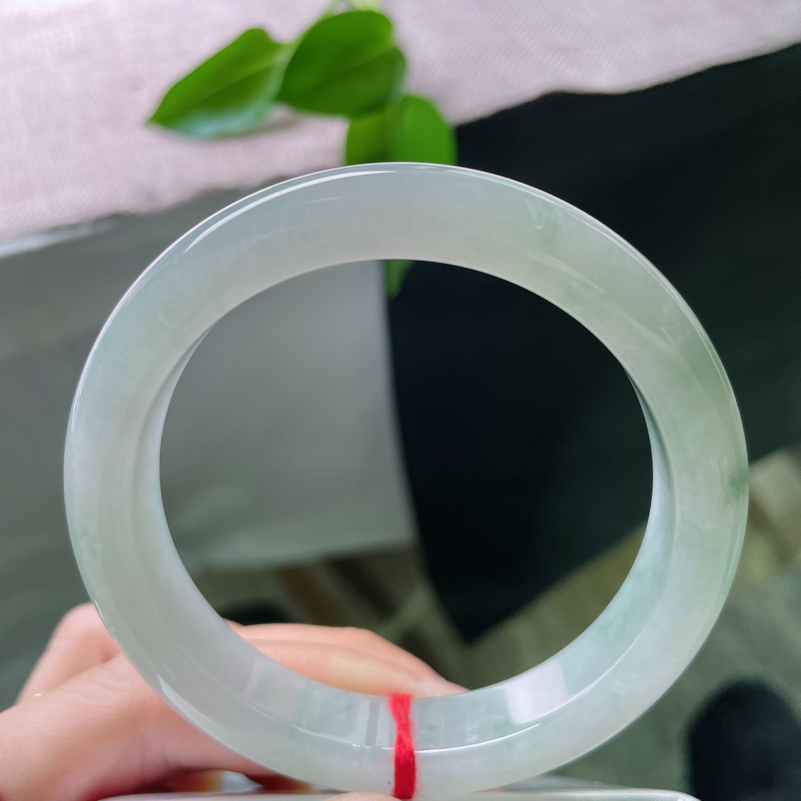 58.3/11.9/8.8飘花正圈，水头好，种老，一缕花，一幅画，一世界。无纹裂