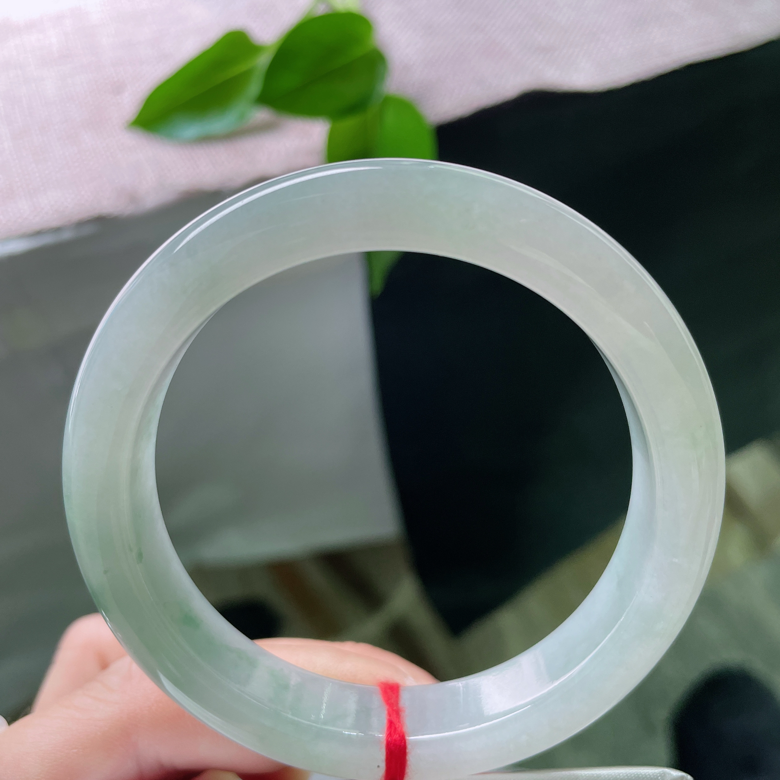 58.3/11.9/8.8飘花正圈，水头好，种老，一缕花，一幅画，一世界。无纹裂