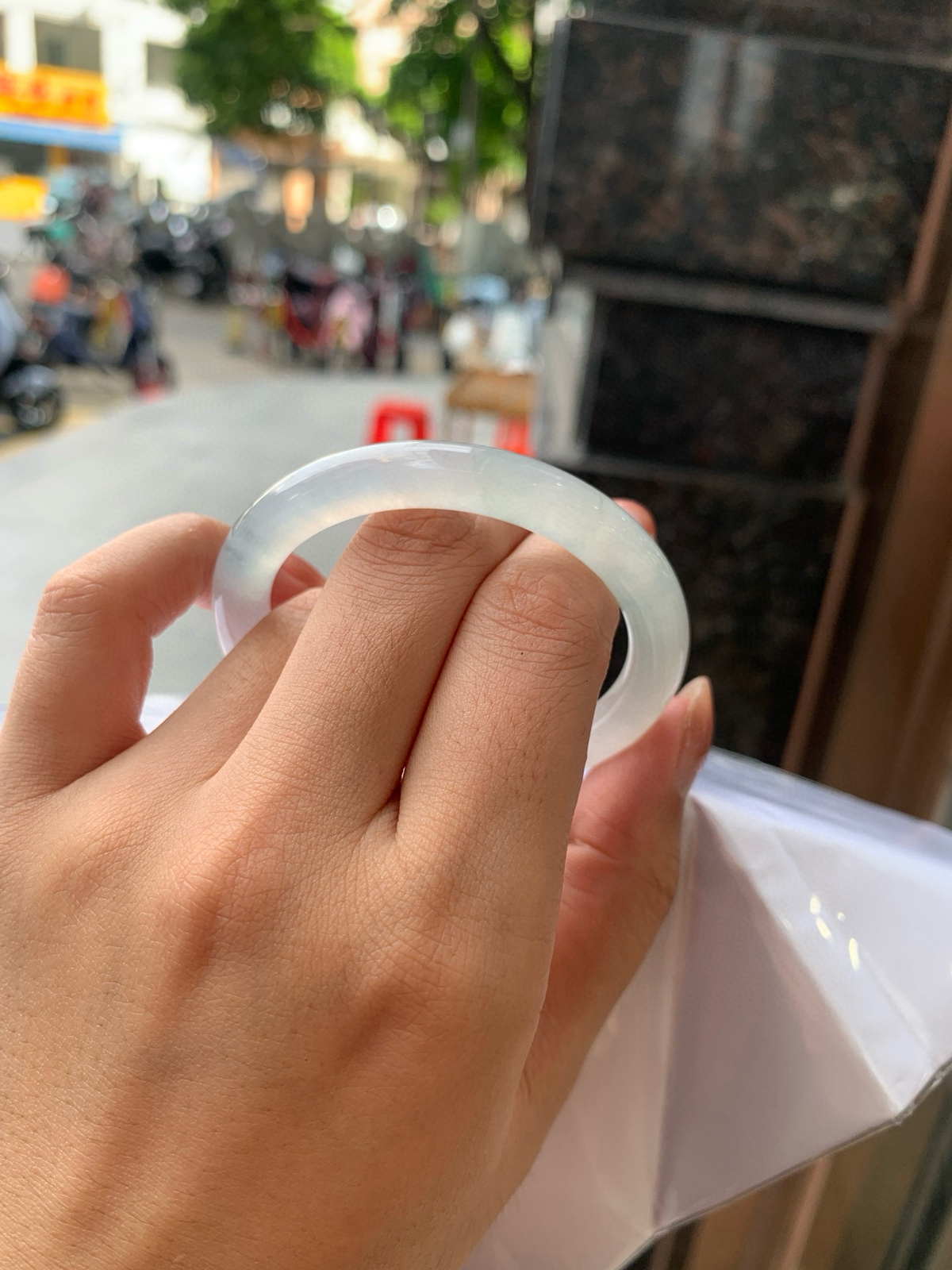 绿花圆条，种水很好
51-7.7-8.1