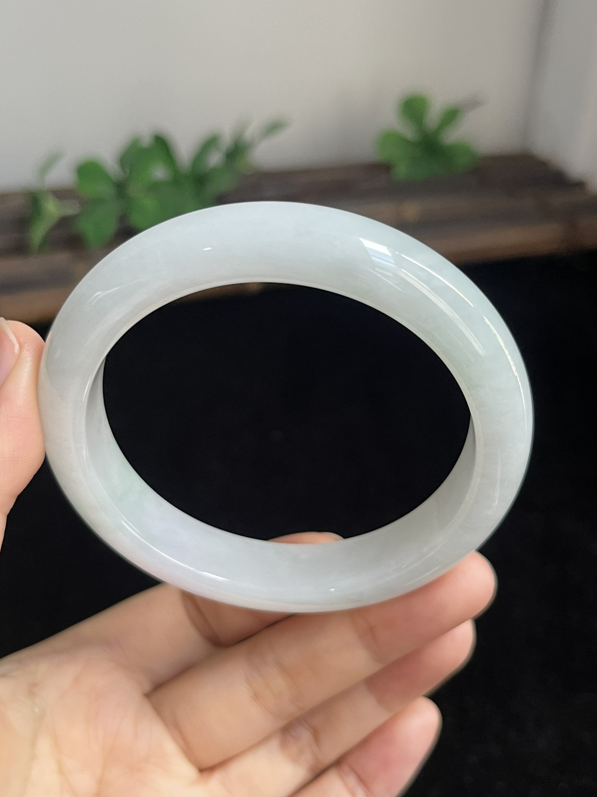 正圈57.5圈口，翡翠手镯