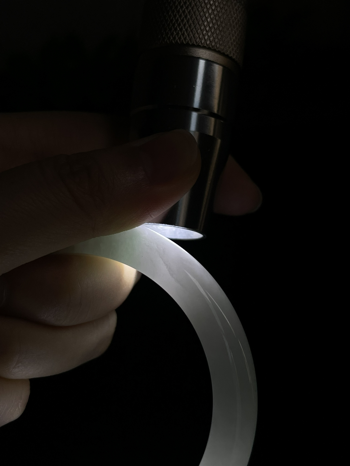 正圈57.5圈口，翡翠手镯