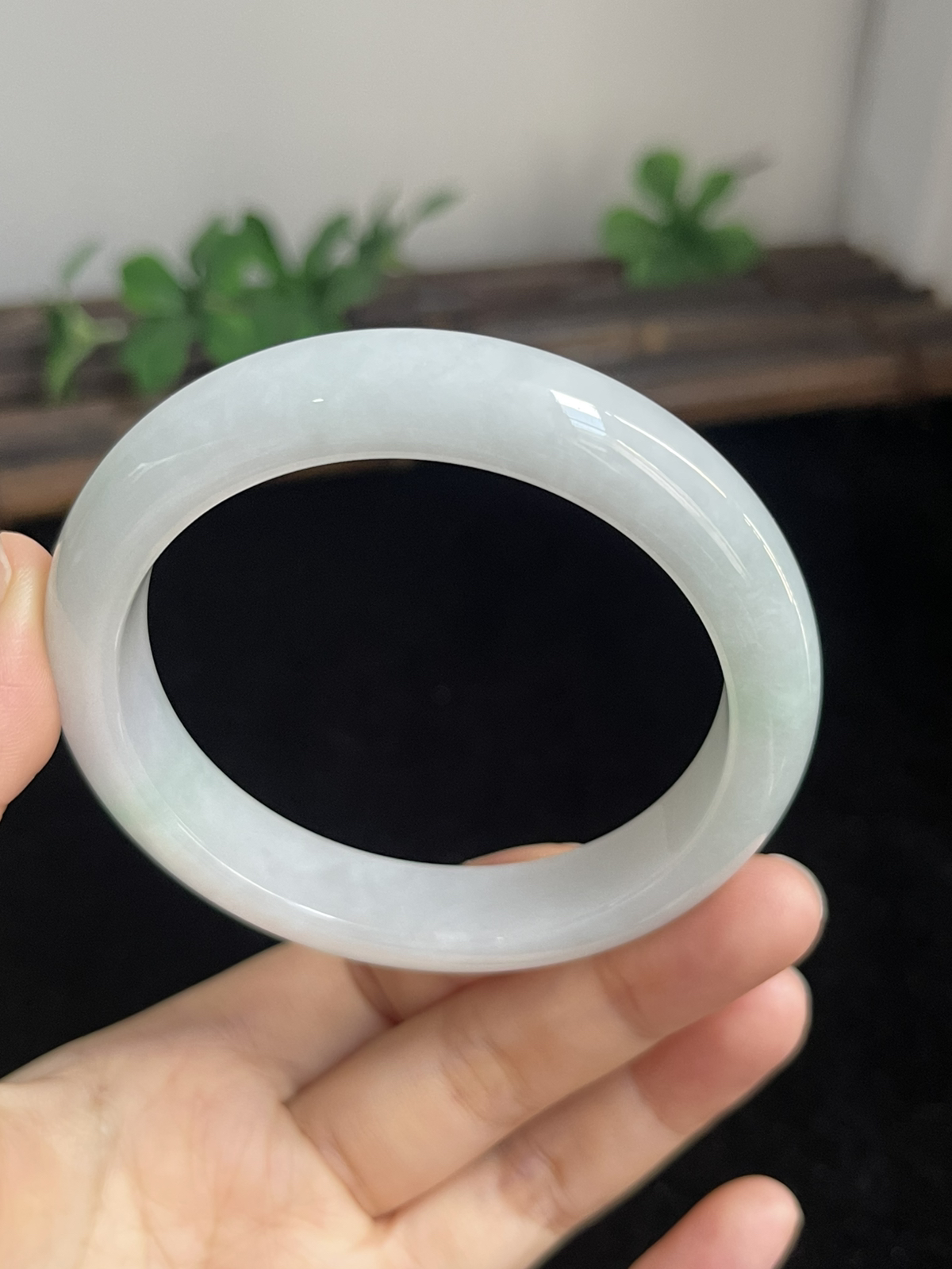 正圈57.5圈口，翡翠手镯