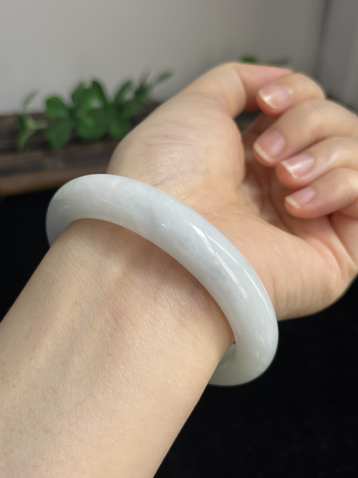 正圈57.5圈口，翡翠手镯