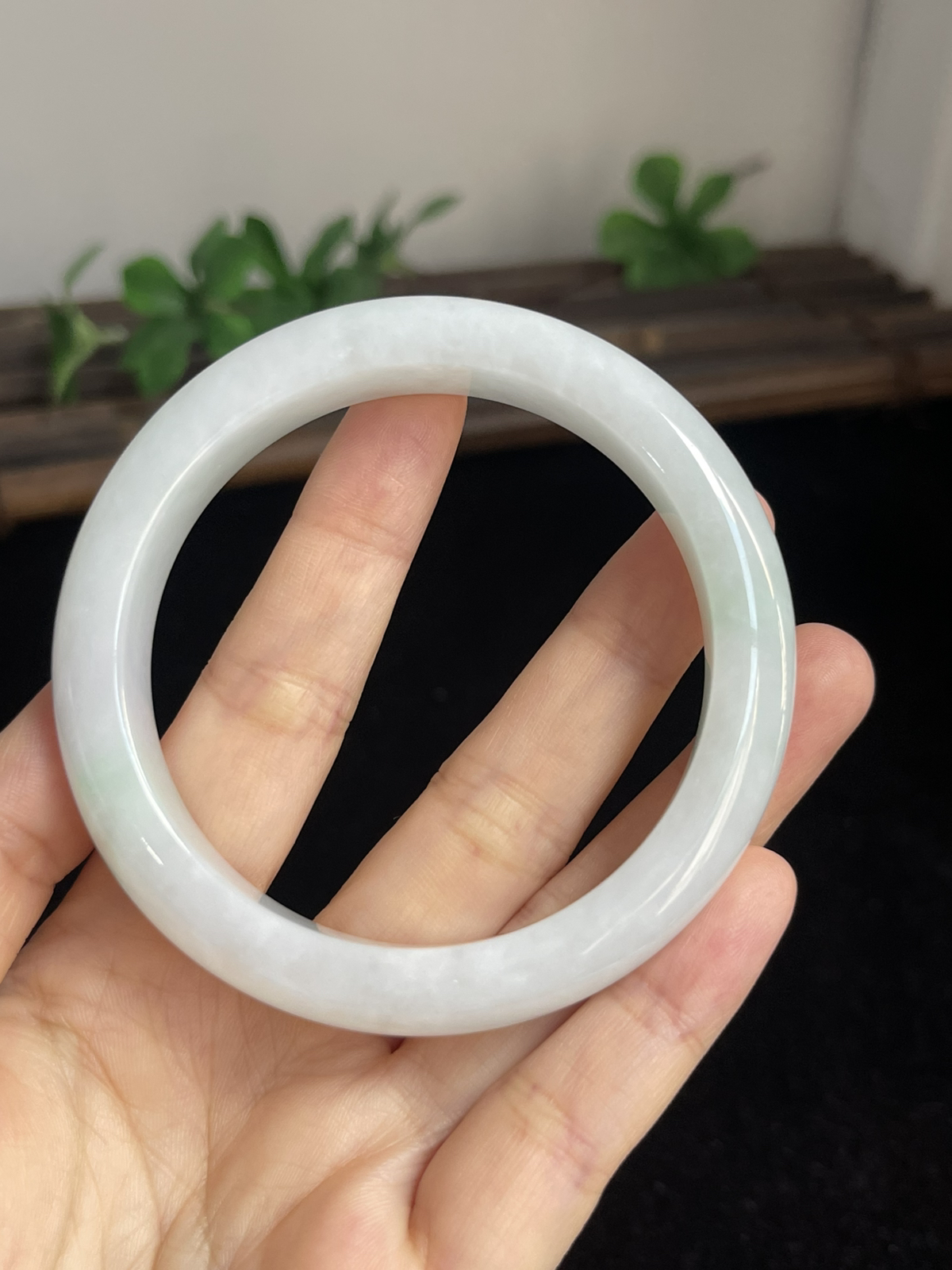 正圈57.5圈口，翡翠手镯