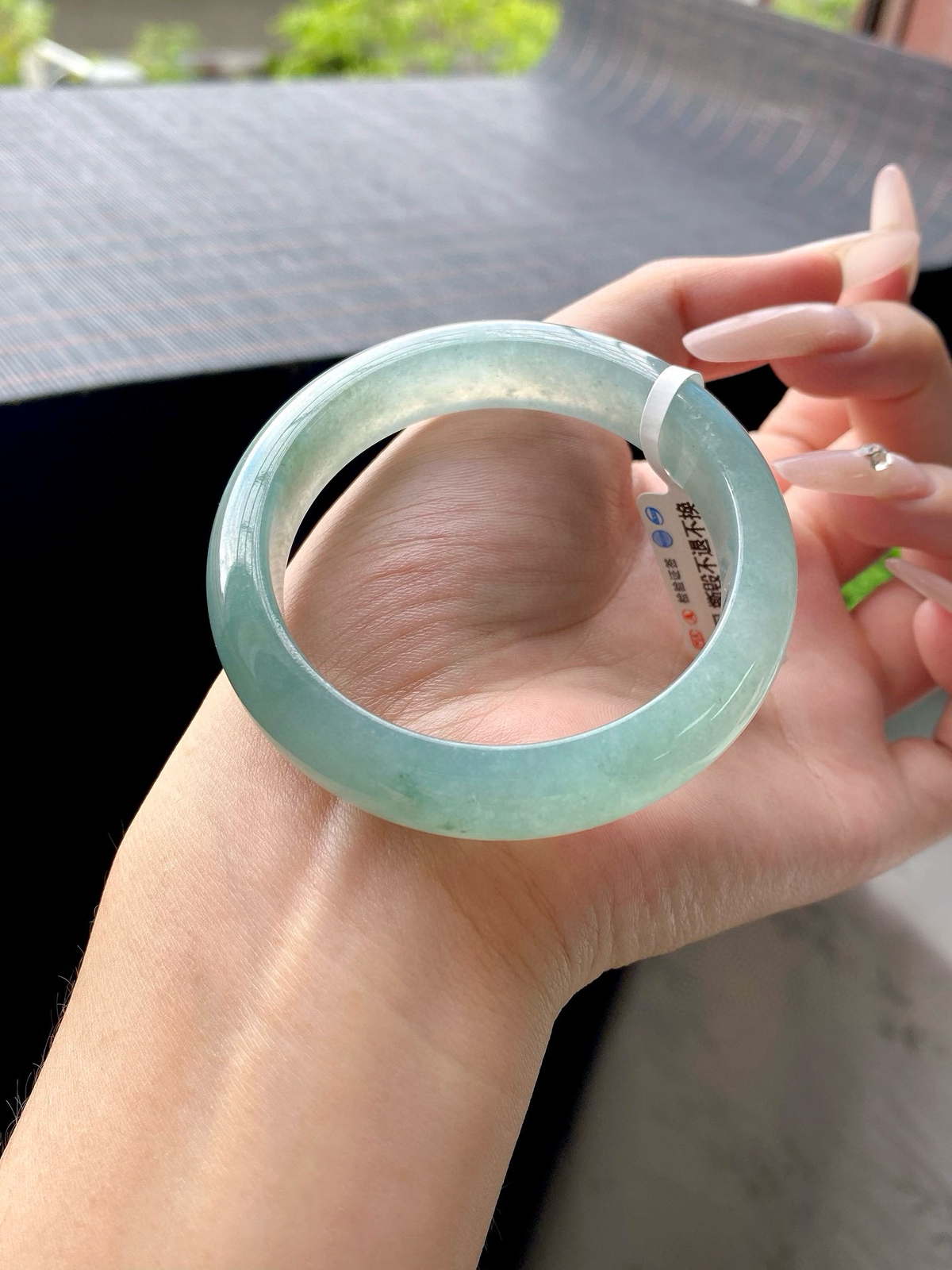 冰蓝冰油青正圈成品
⭕️52.6-12.5-8