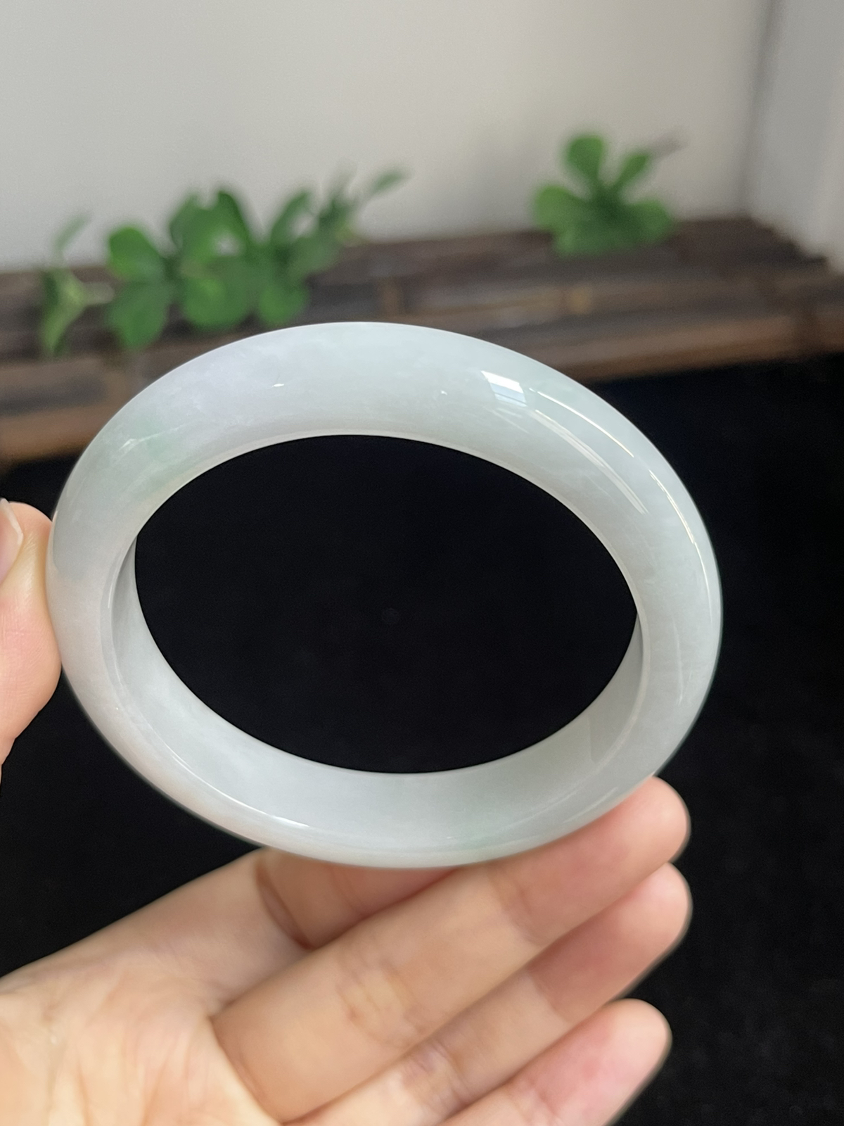 正圈57.5圈口，翡翠手镯