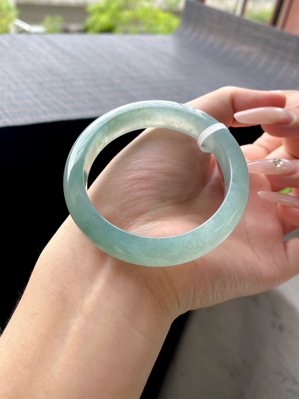 冰蓝冰油青正圈成品
⭕️52.6-12.5-8