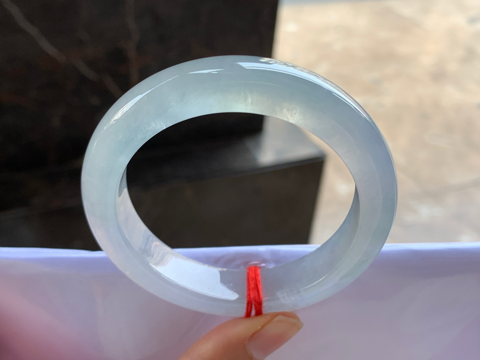 54.5-12.3-9.1

冰种手镯^_^冰味十足～上手漂亮