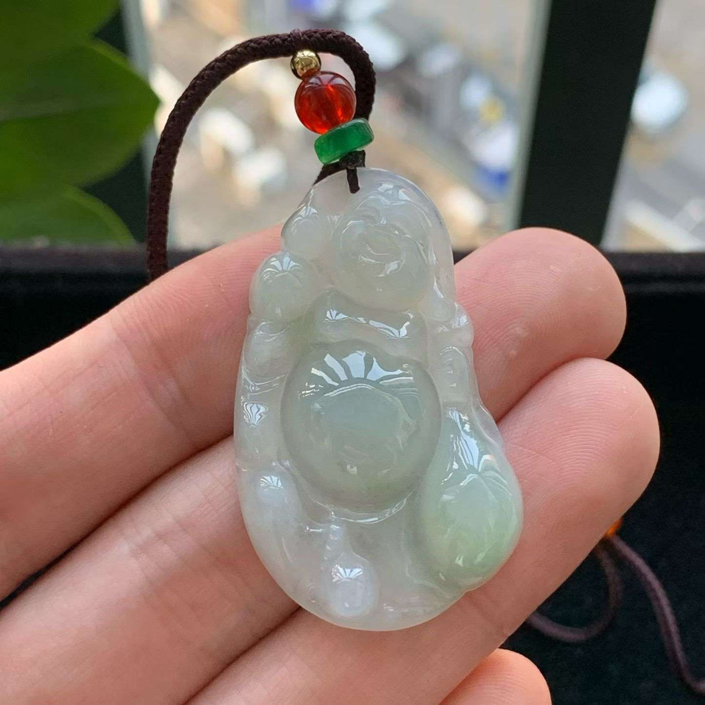 A货天然翡翠冰糯种站佛公吊坠重量11.13
4月1日