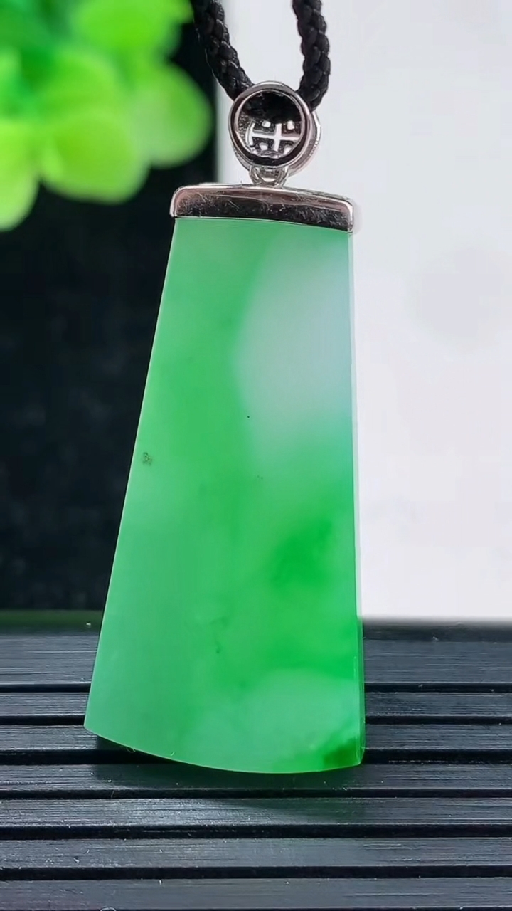 天然A货翡翠无事牌吊坠尺寸32-15.9-3.3重量:5.00g
4月3日