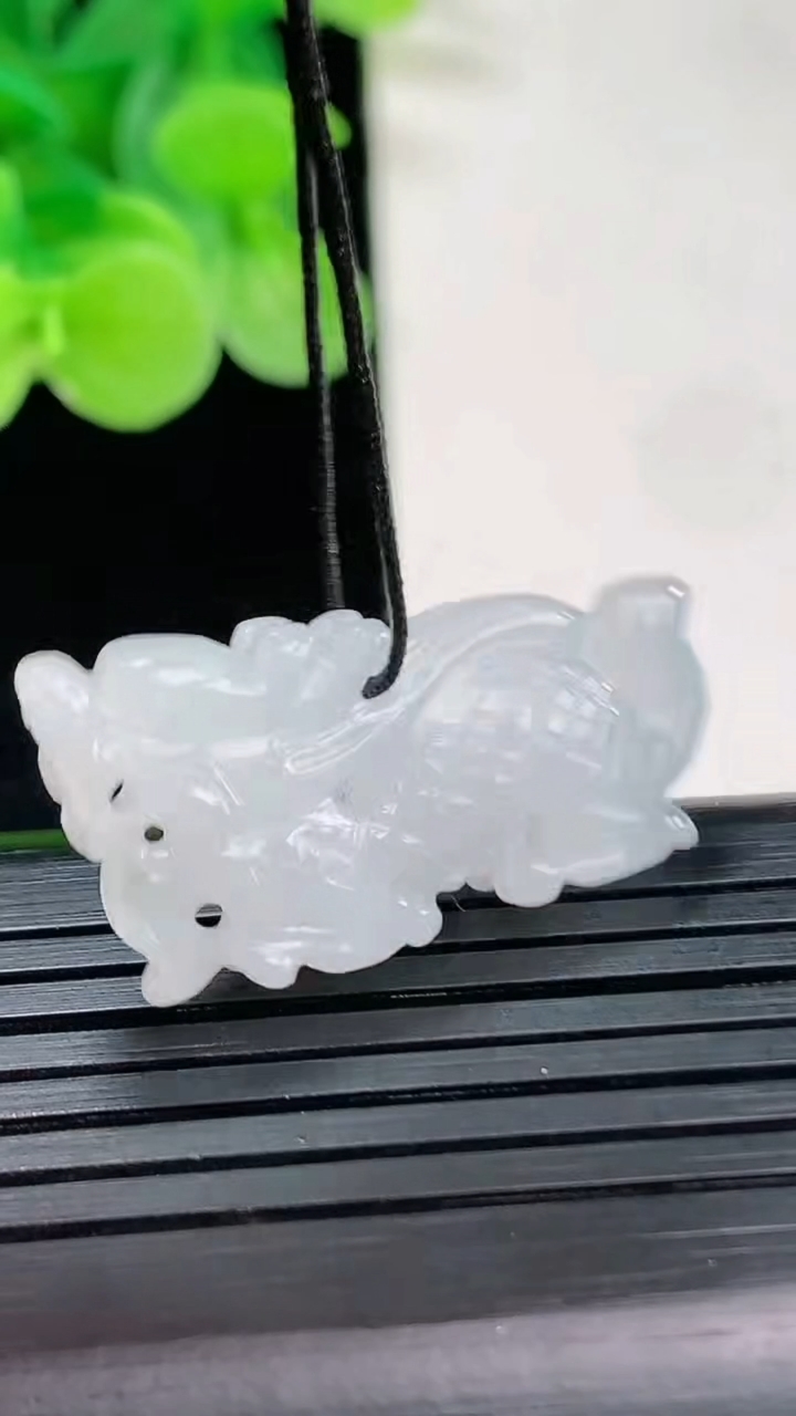 天然A货翡翠龙牌吊坠尺寸14.8-29-6.2重量:5.03g
4月6日