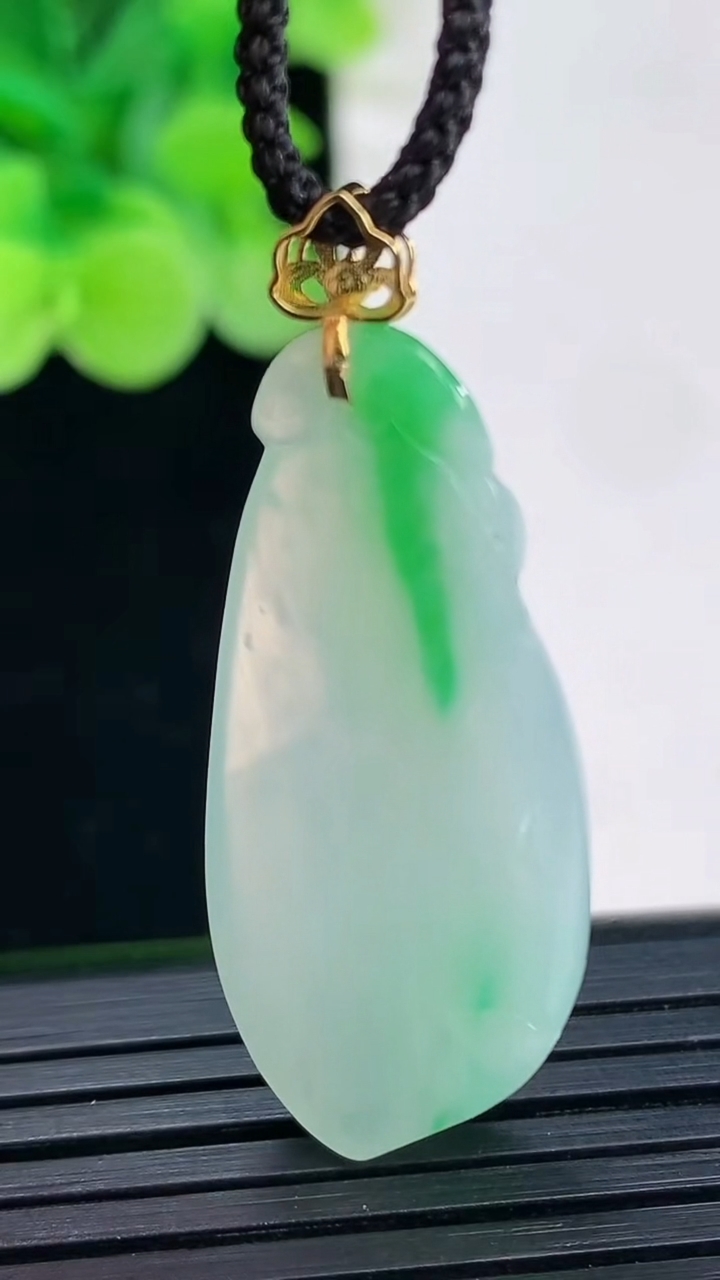 天然A货翡翠福瓜吊坠尺寸41.3-15.9-5.6重量:5.06g
4月7日