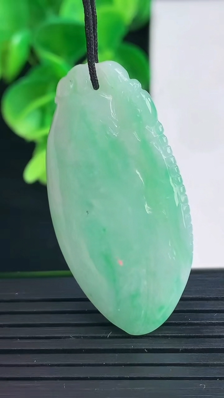 天然A货翡翠福瓜吊坠尺寸42.8-21.3-5.5重量:10.60g
4月9日