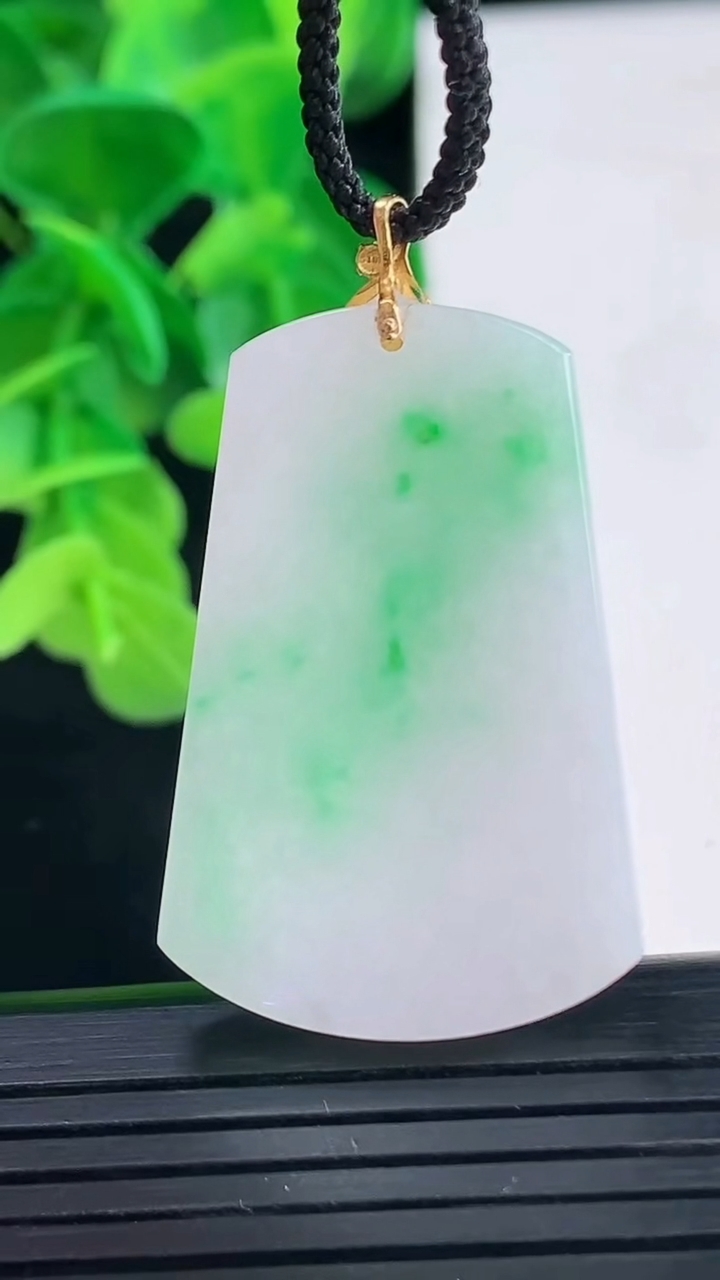 天然A货翡翠无事牌吊坠尺寸35-23-3.7重量:8.51g
4月10日